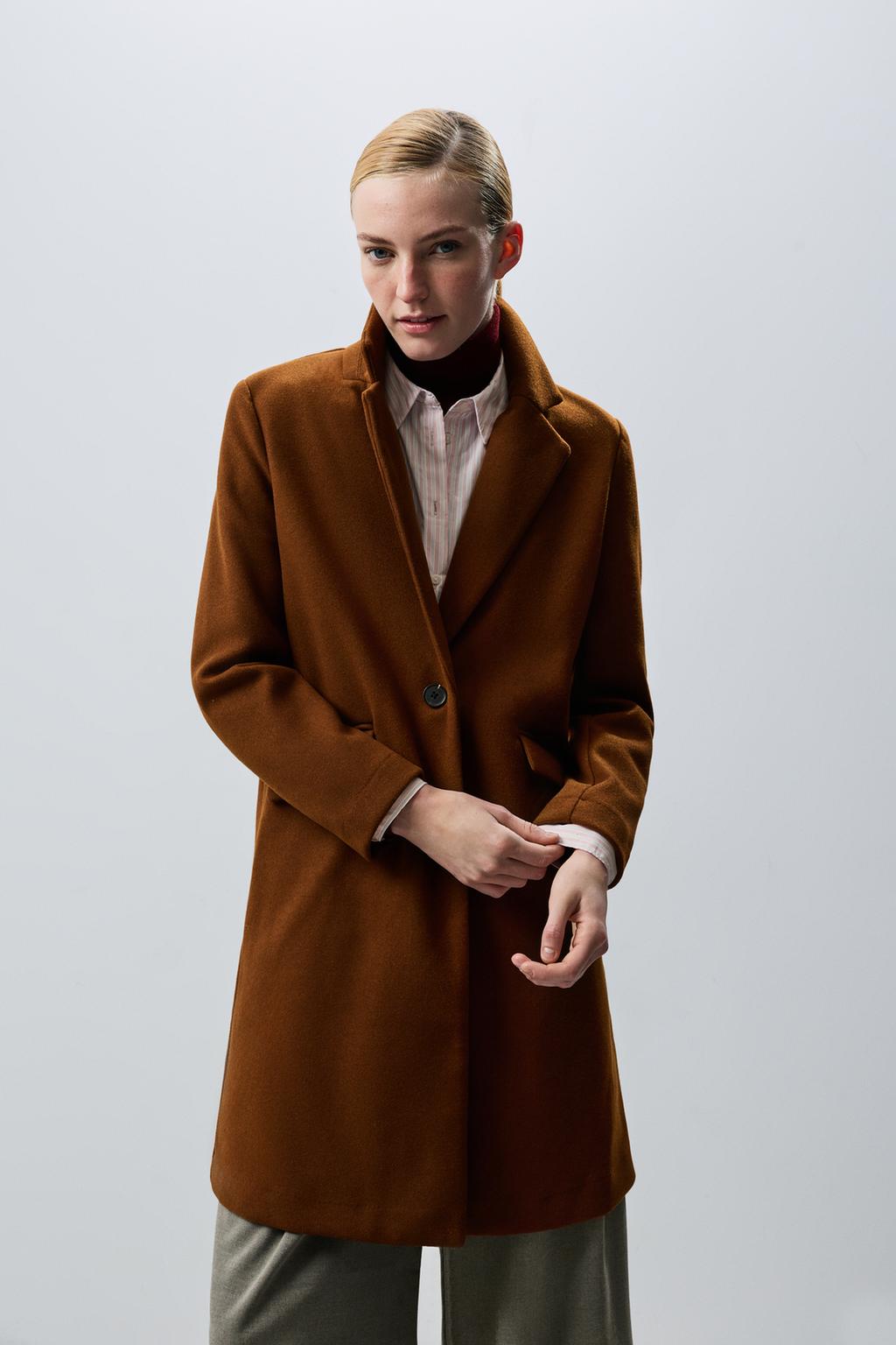 Abrigo paño básico