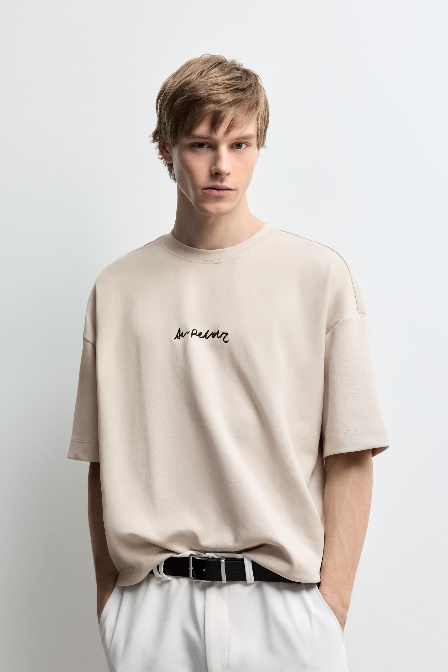 Camiseta interlock efecto neopreno