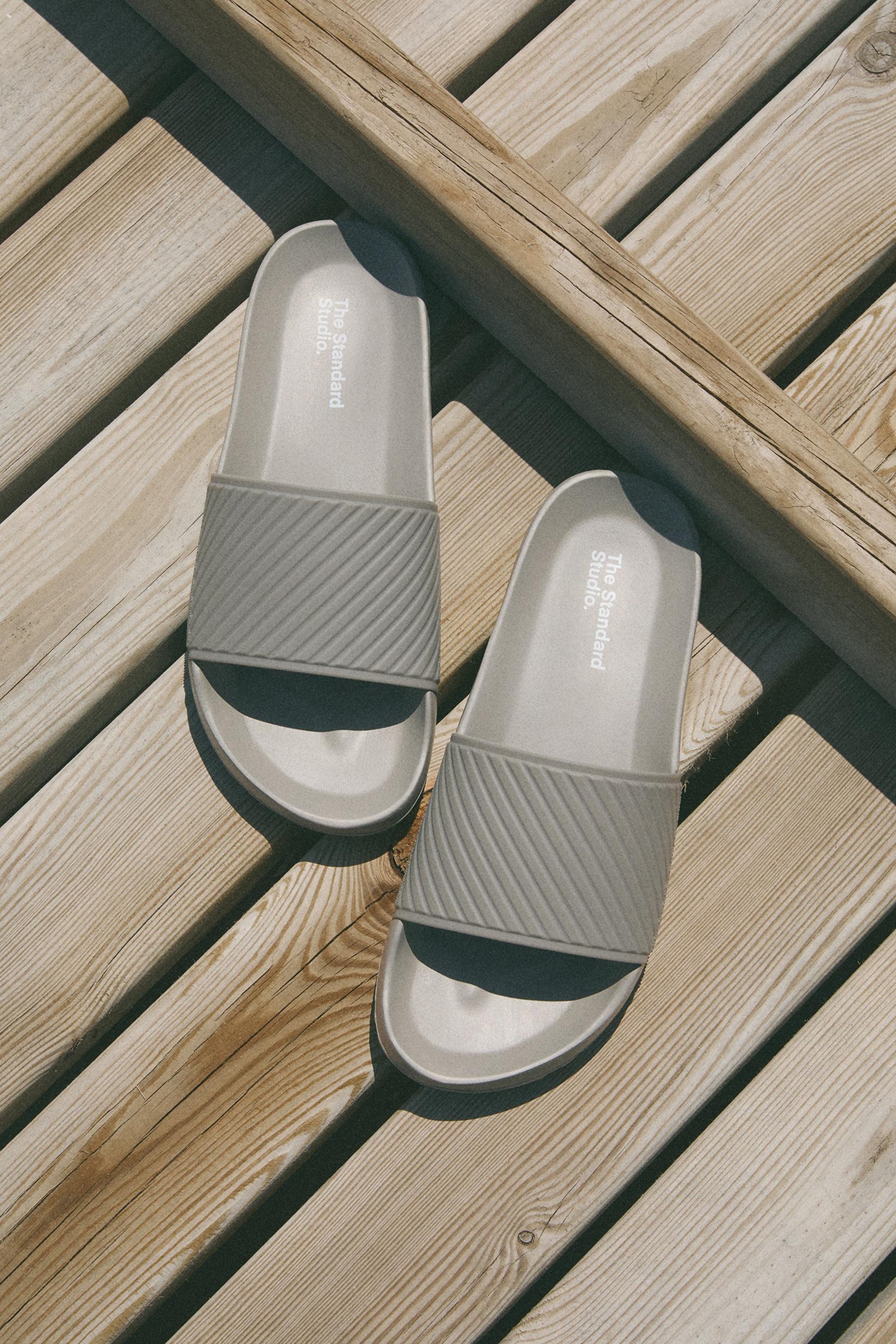 Men's slide sandals — GREY