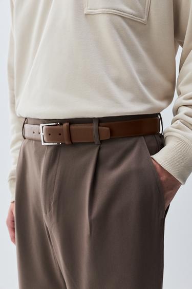 Basic dress belt — BROWN 2