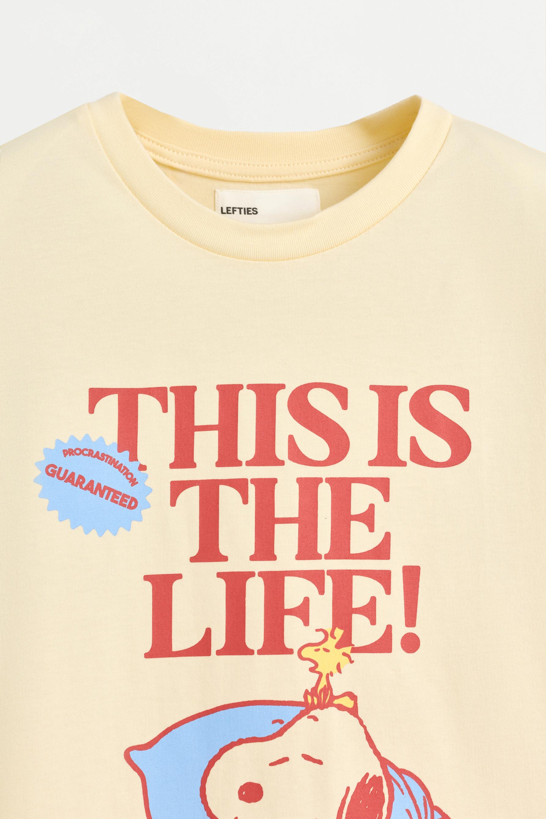Snoopy Peanuts™ short pyjamas — VANILLA