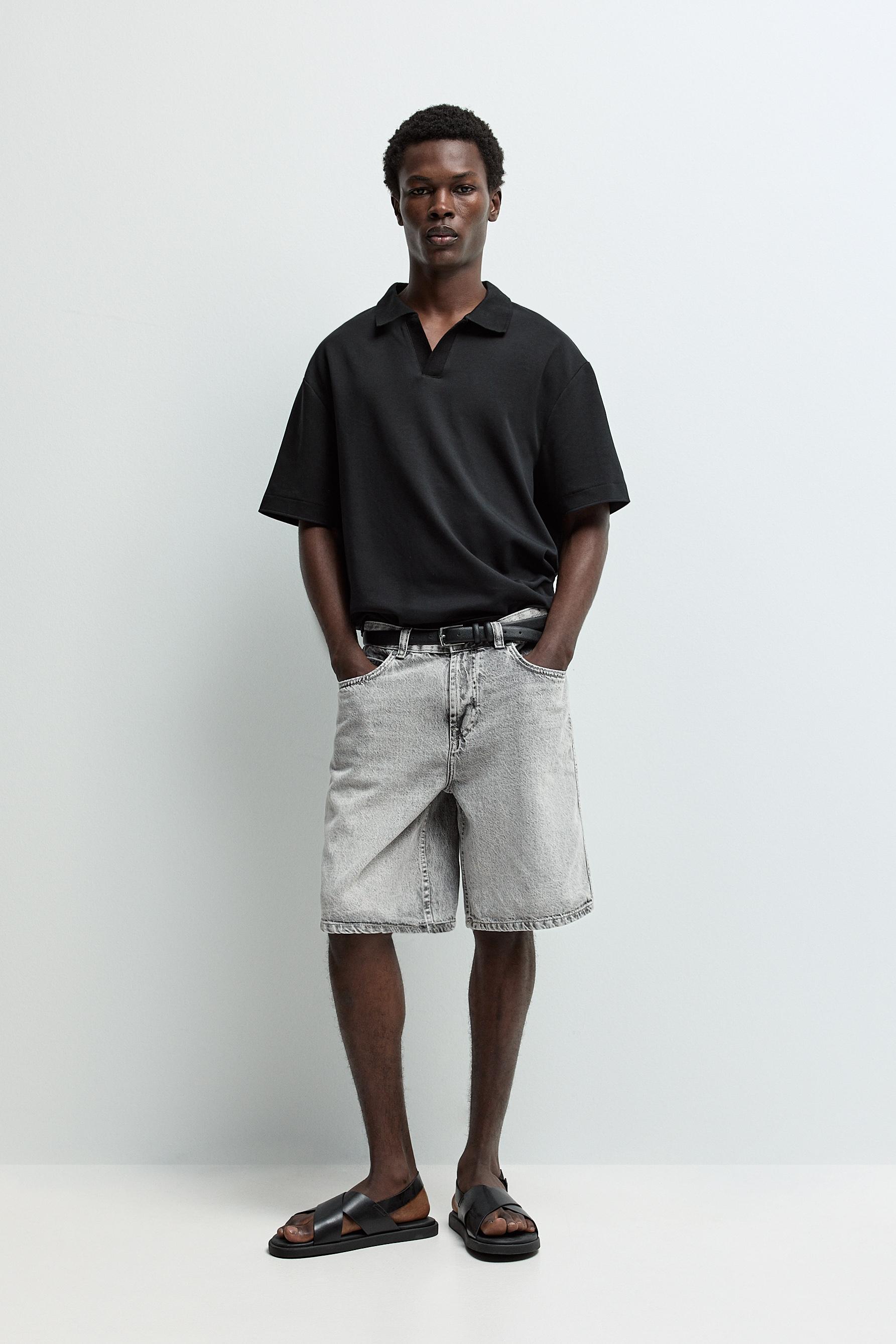 Bermuda denim straight