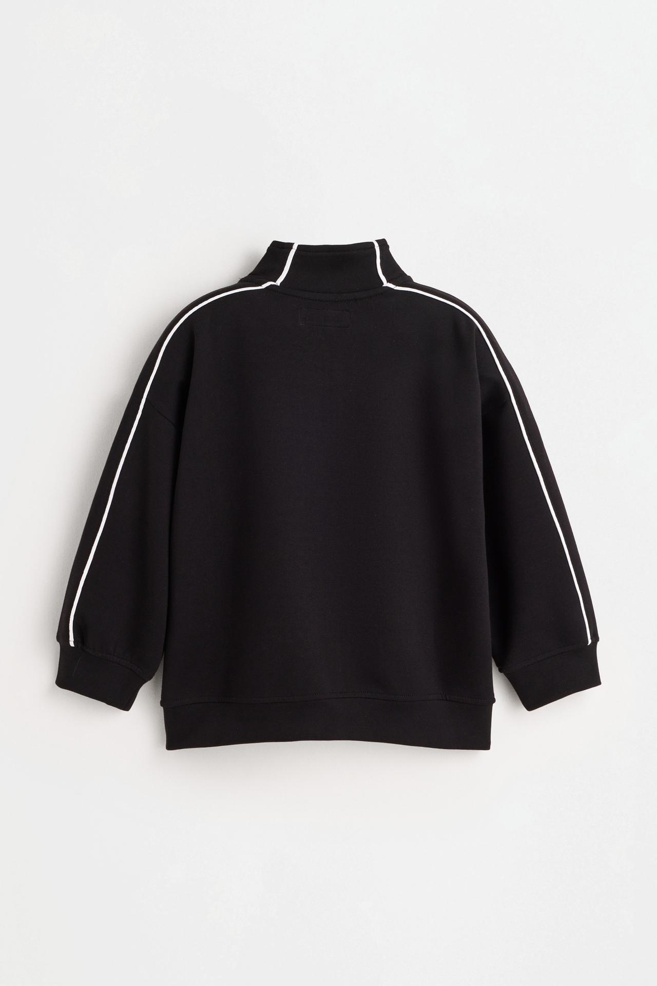 Sonic™ | SEGA zip sweatshirt — BLACK