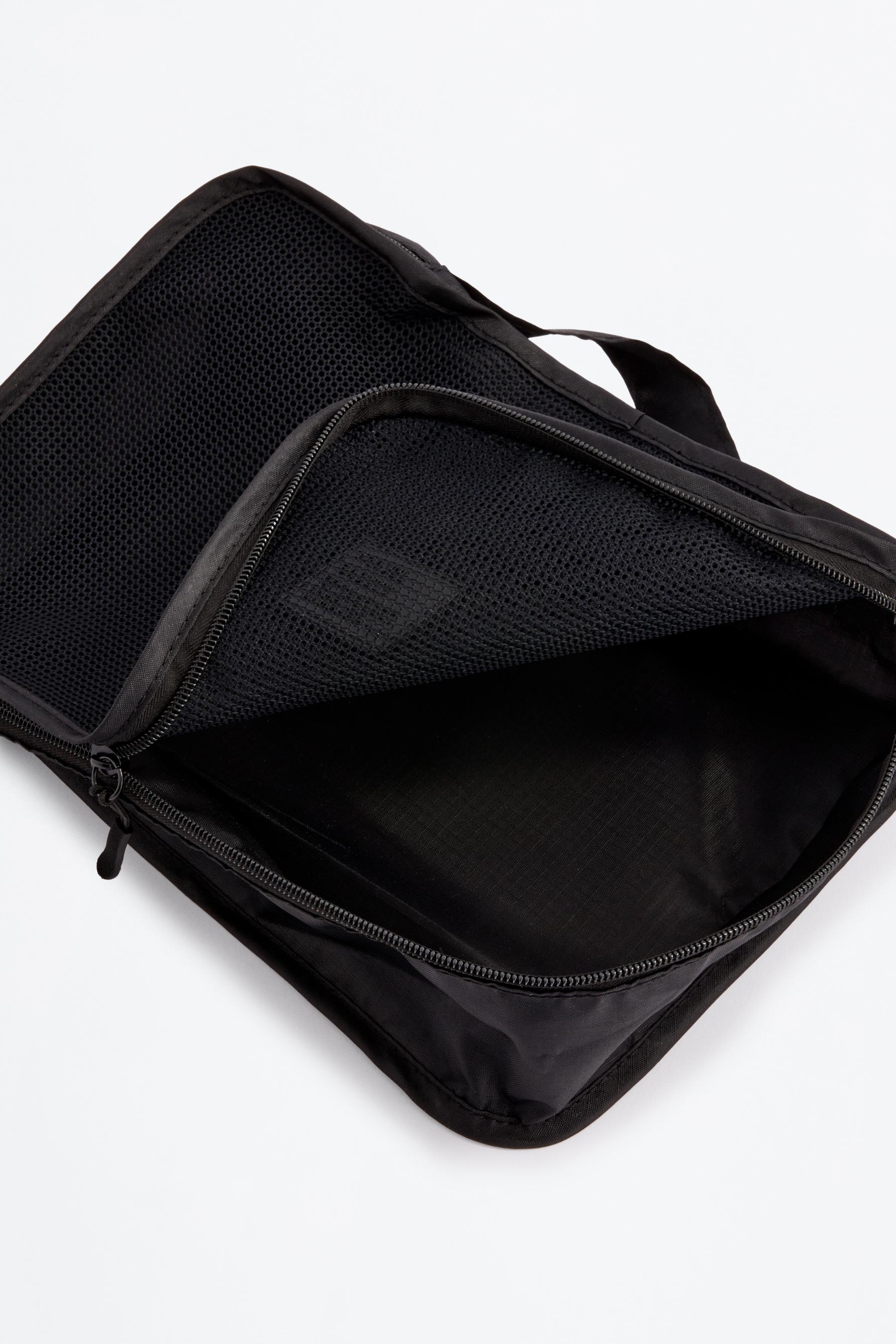 Set of 3 travel organizers — BLACK