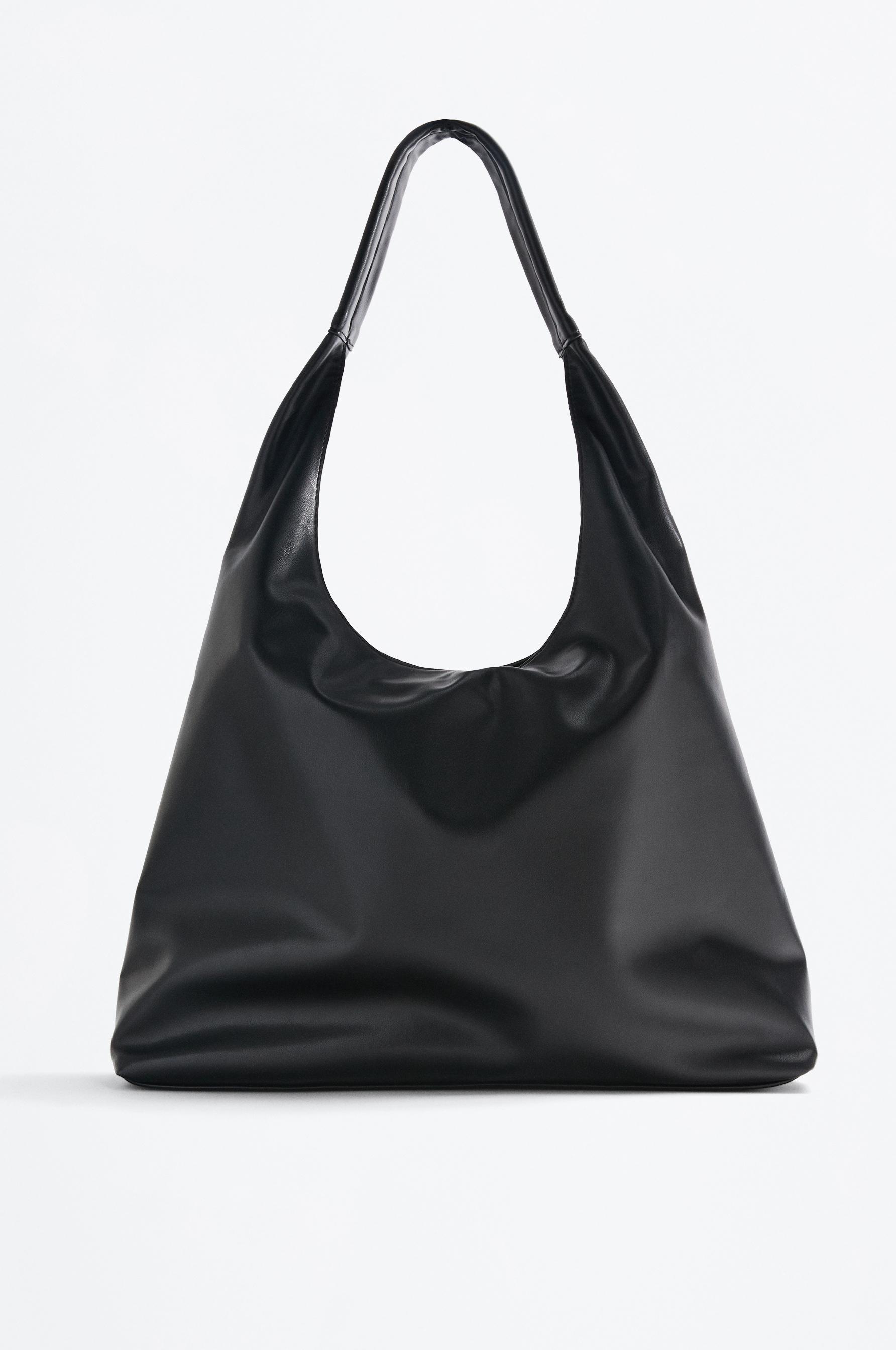 Bolso grande saco textura