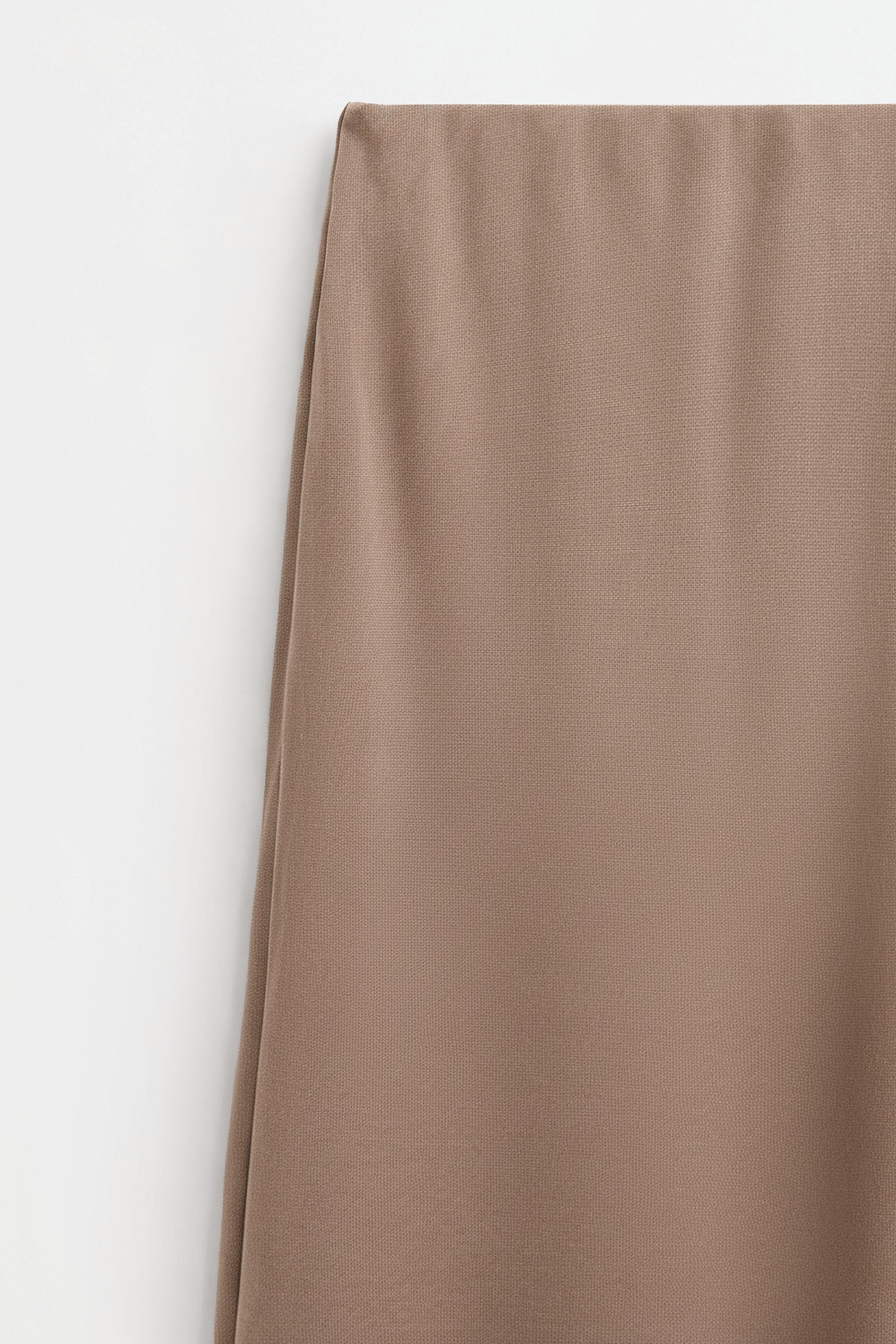 Flowing trousers — MEDIUM BEIGE
