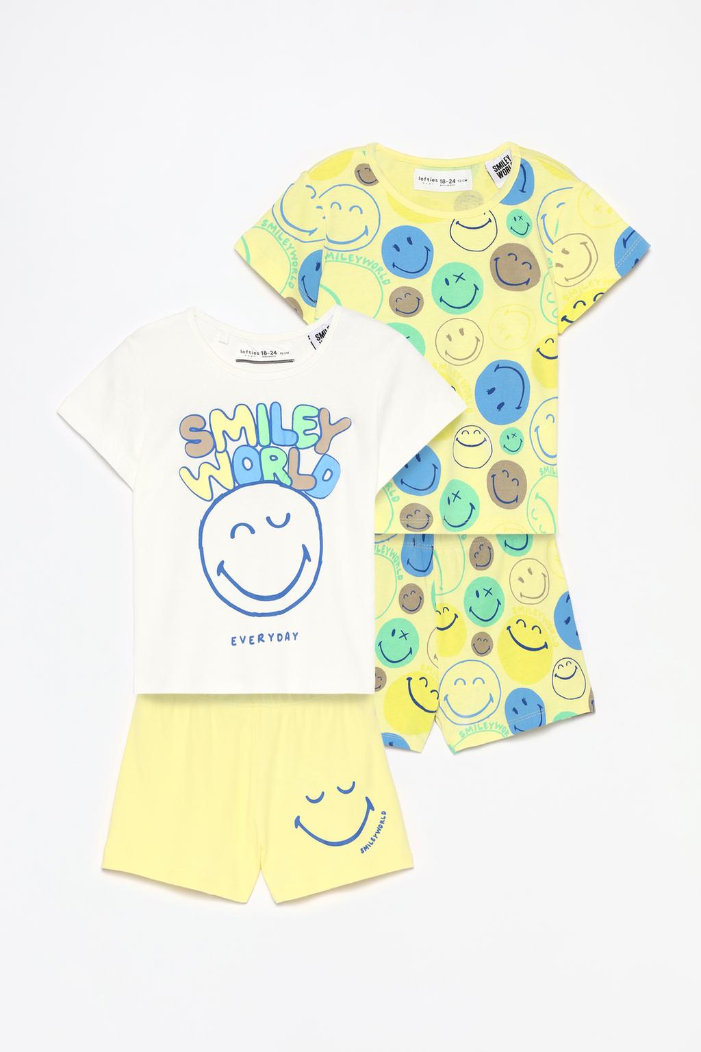 Set de 2 perechi de pijamale Smileyworld®