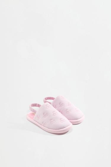 Open-back house slippers — PALE PINK 2