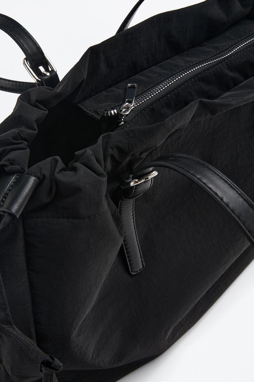 Trench shopper bag with charm /// TEEN GIRL Woman Lefties Turkey