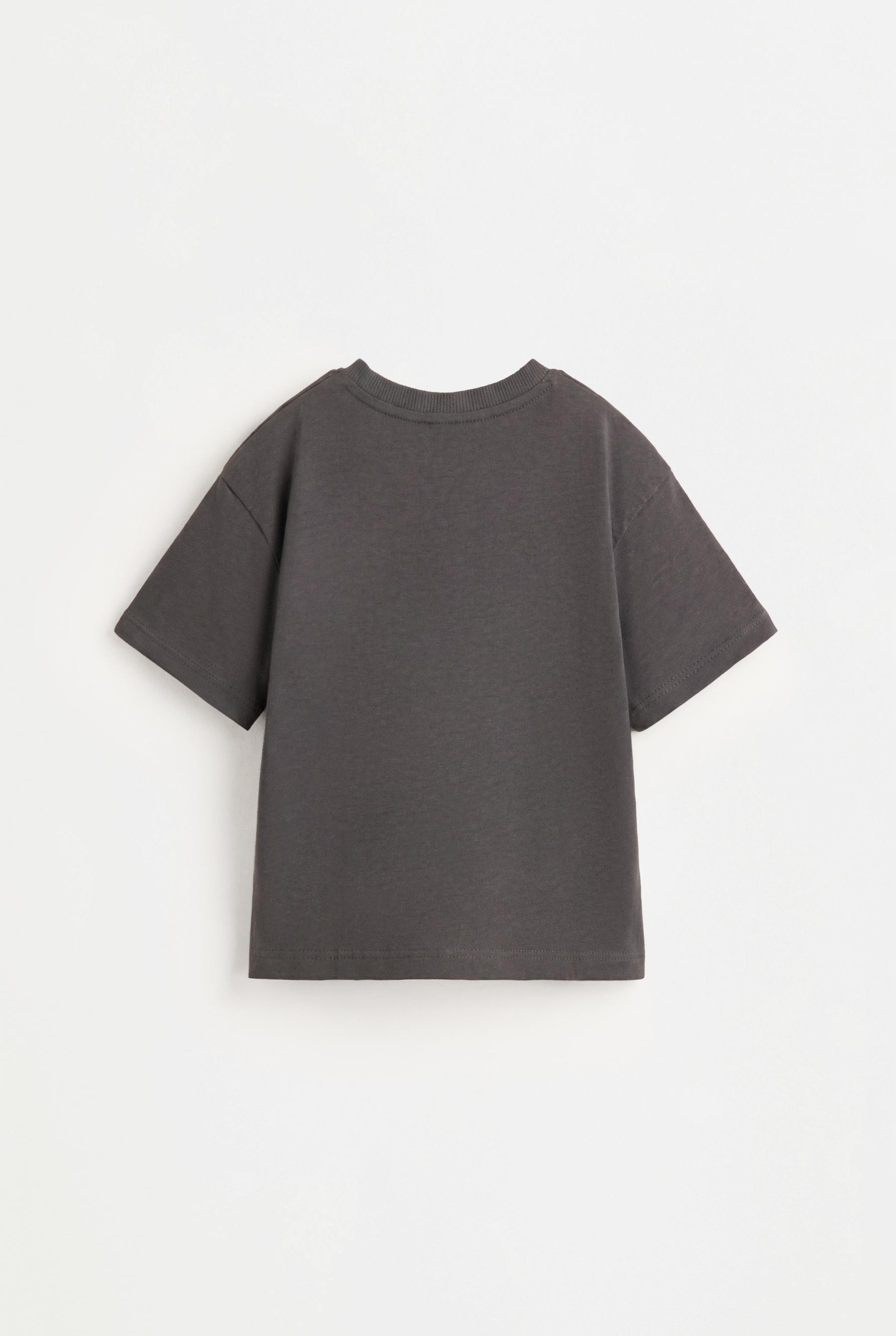 4-pack of plain T-shirts — PALE GREY