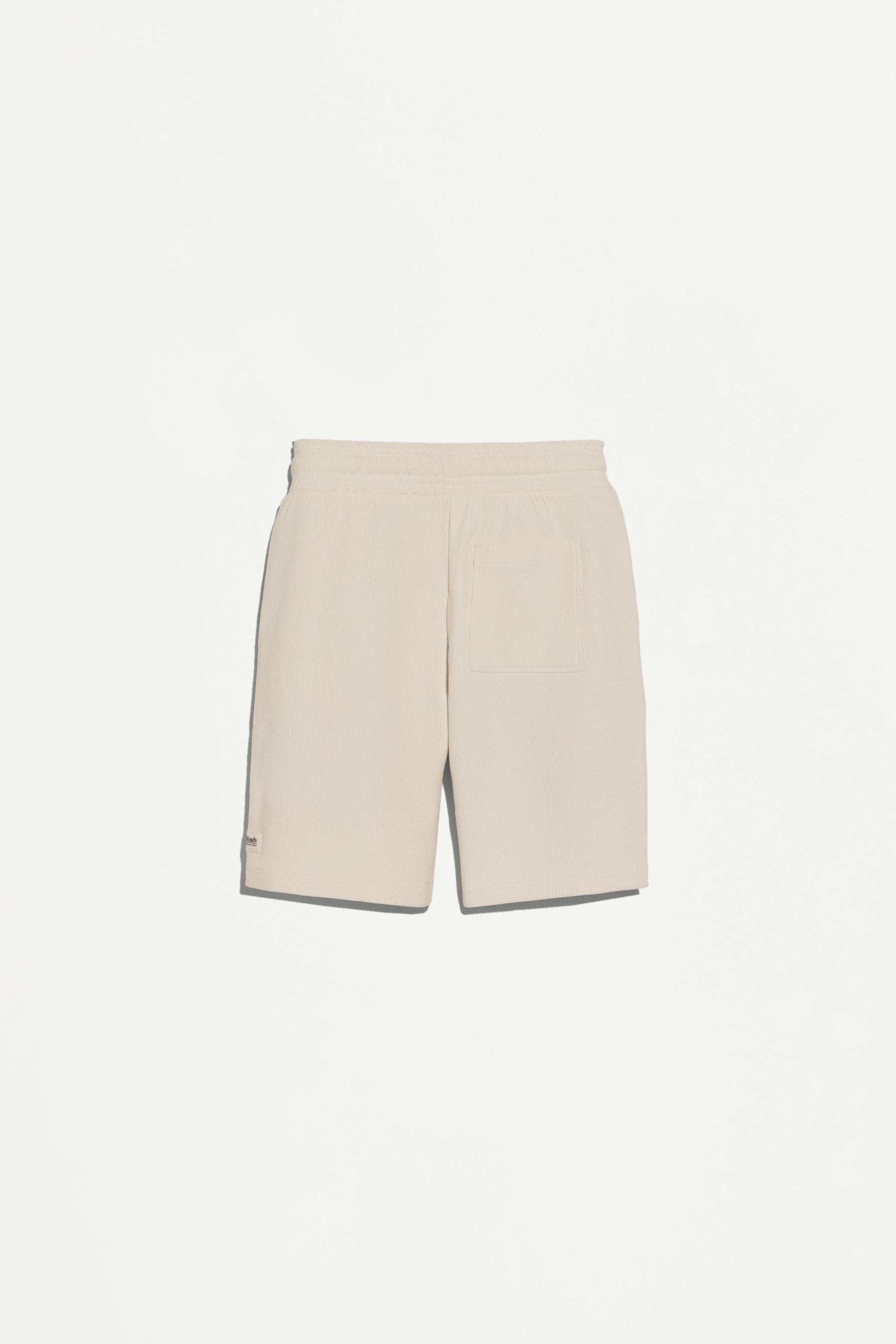 Ottoman Bermuda shorts — ECRU