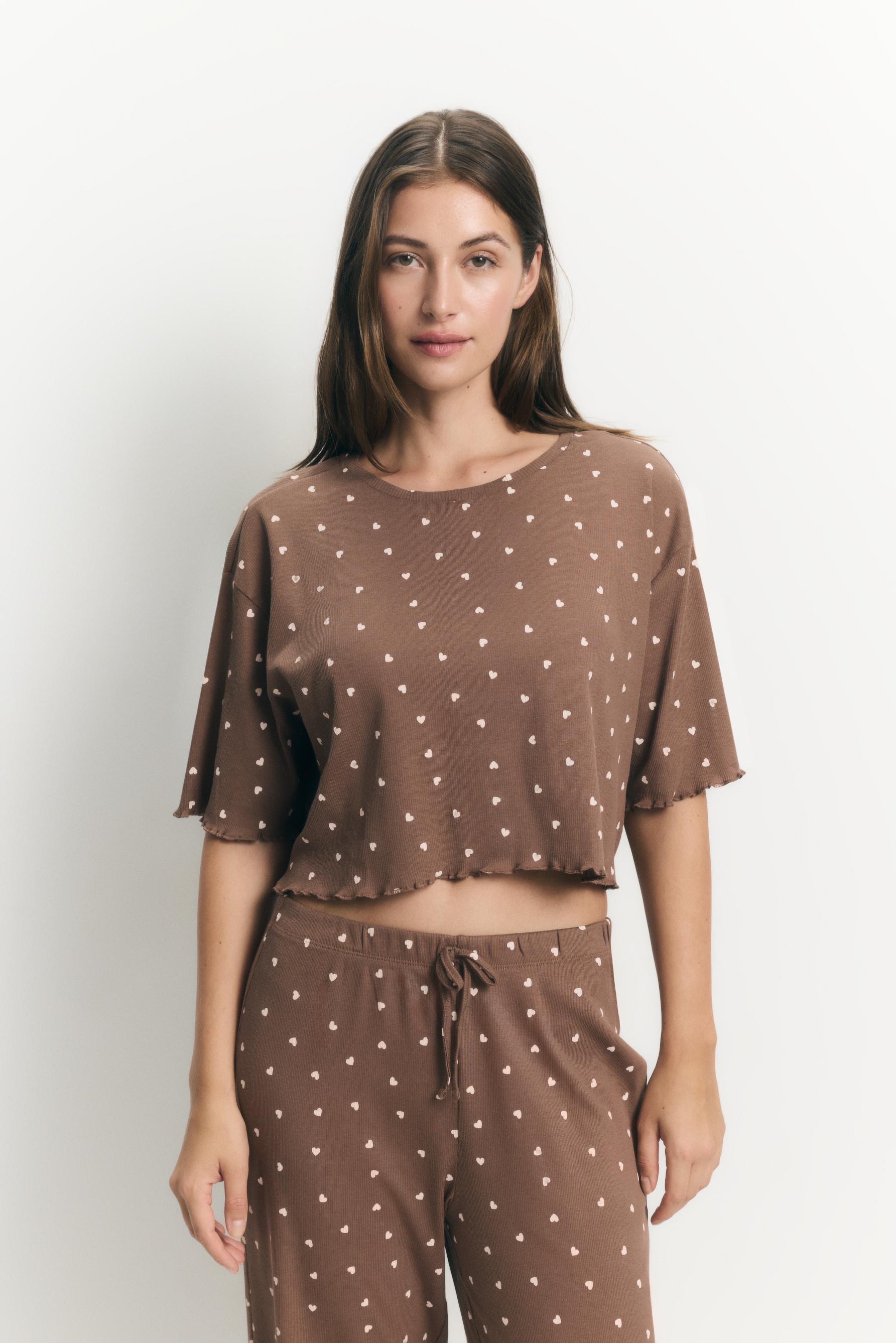 Camiseta pijama manga corta