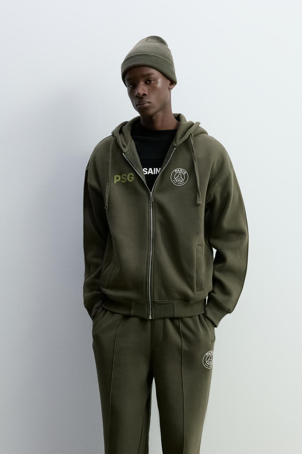 Sweatshirt com fecho de correr Paris Saint-Germain x Lefties