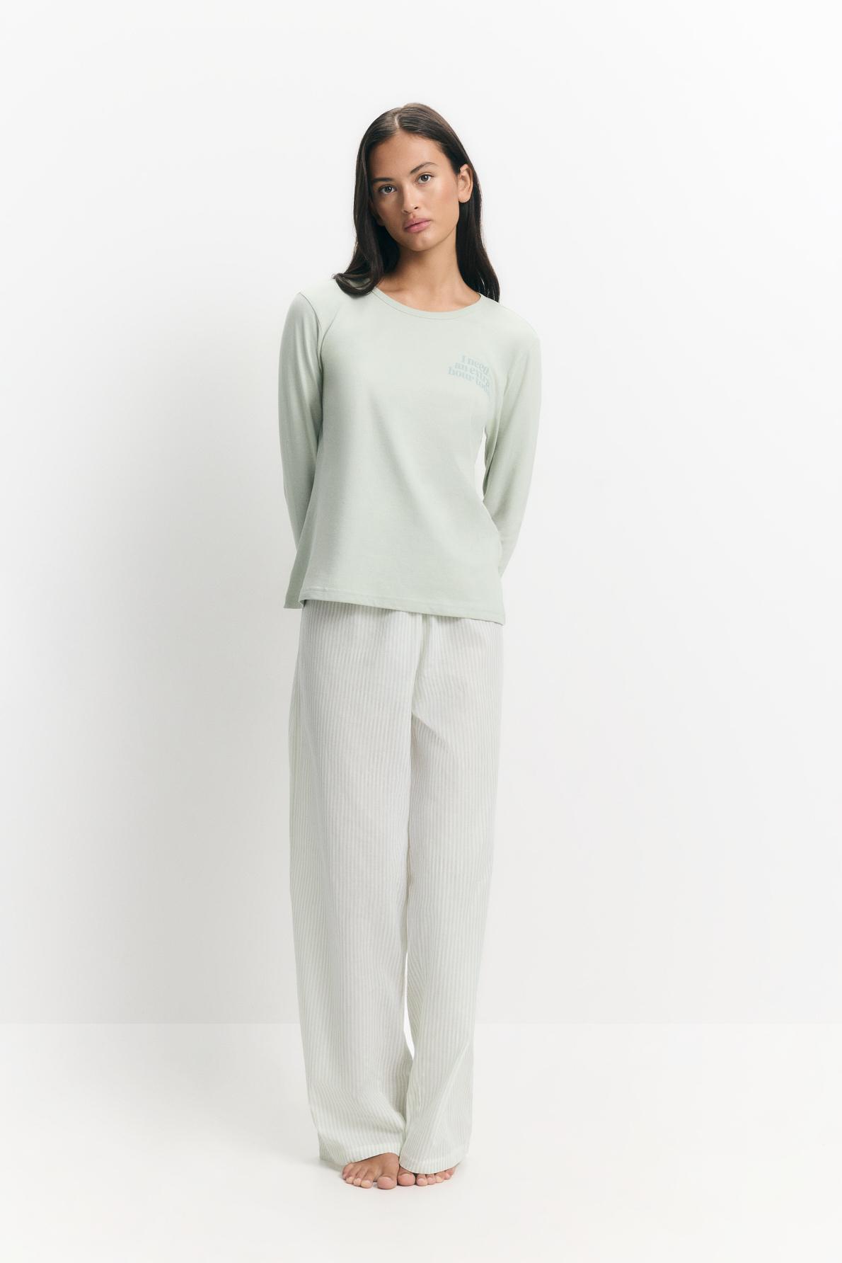 Pijama largo combinado