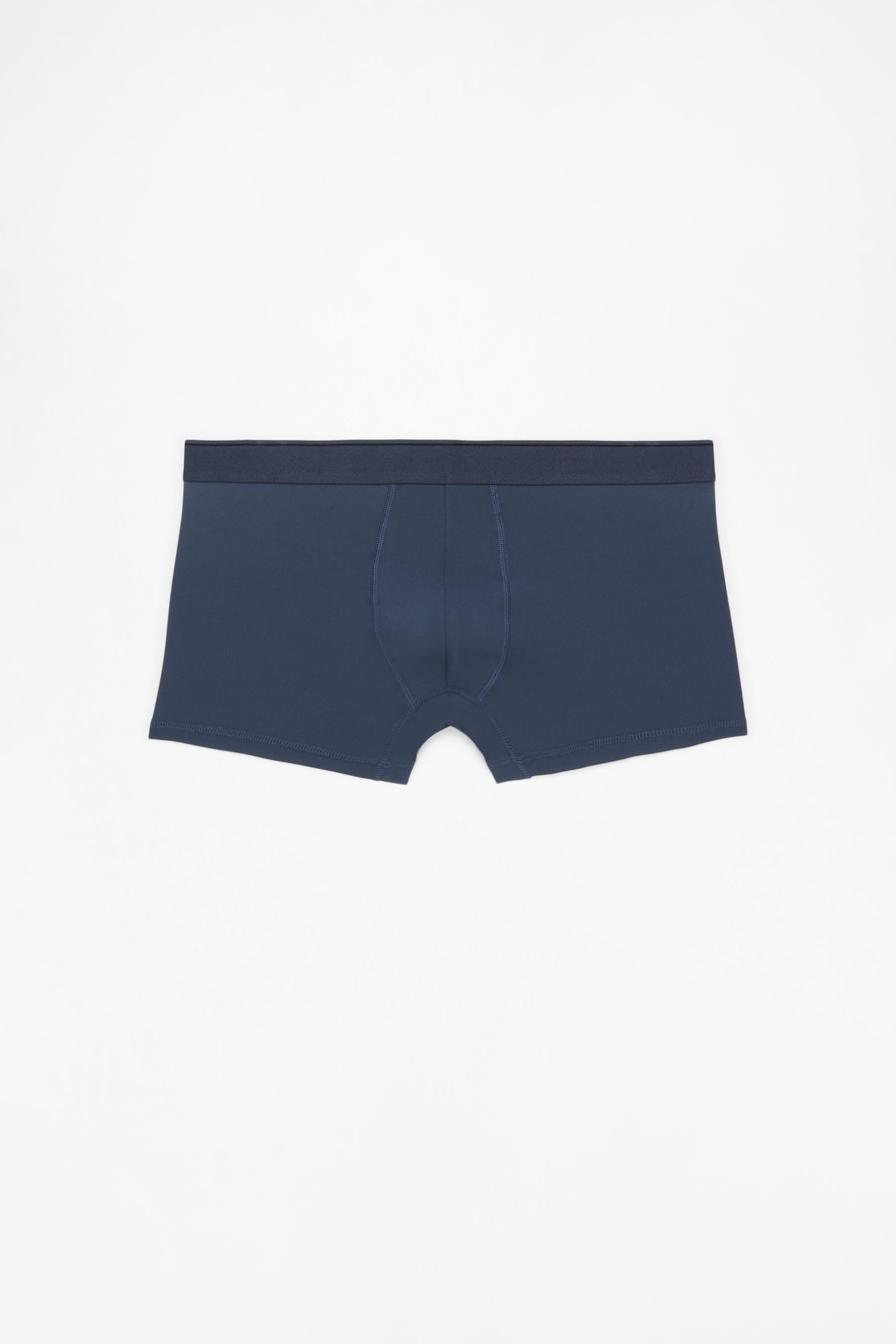Microfibre boxers (Pack 3) — SKY BLUE