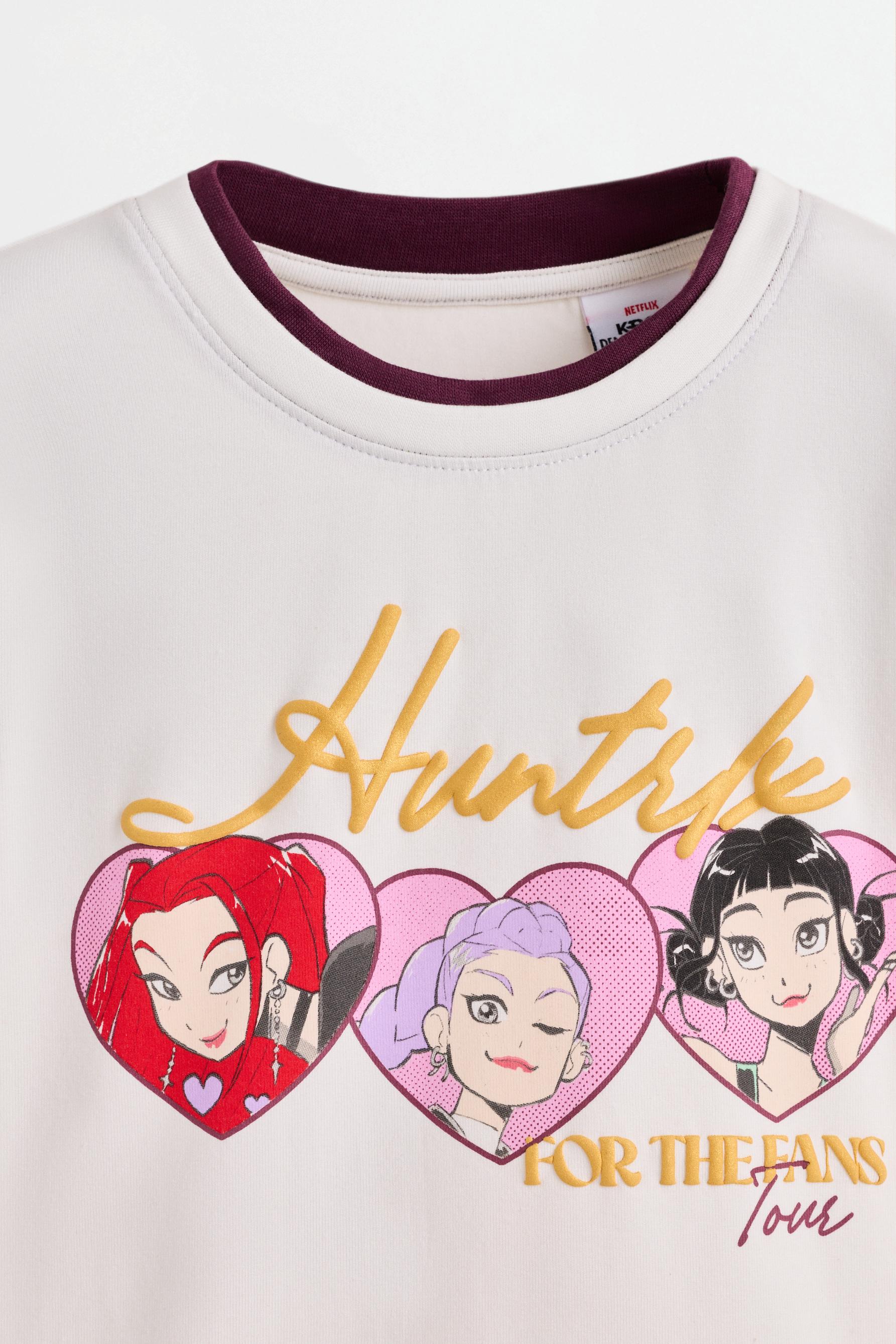 Huntrix K-Pop Demon Hunters ™/© Netflix T-shirt — OFF WHITE