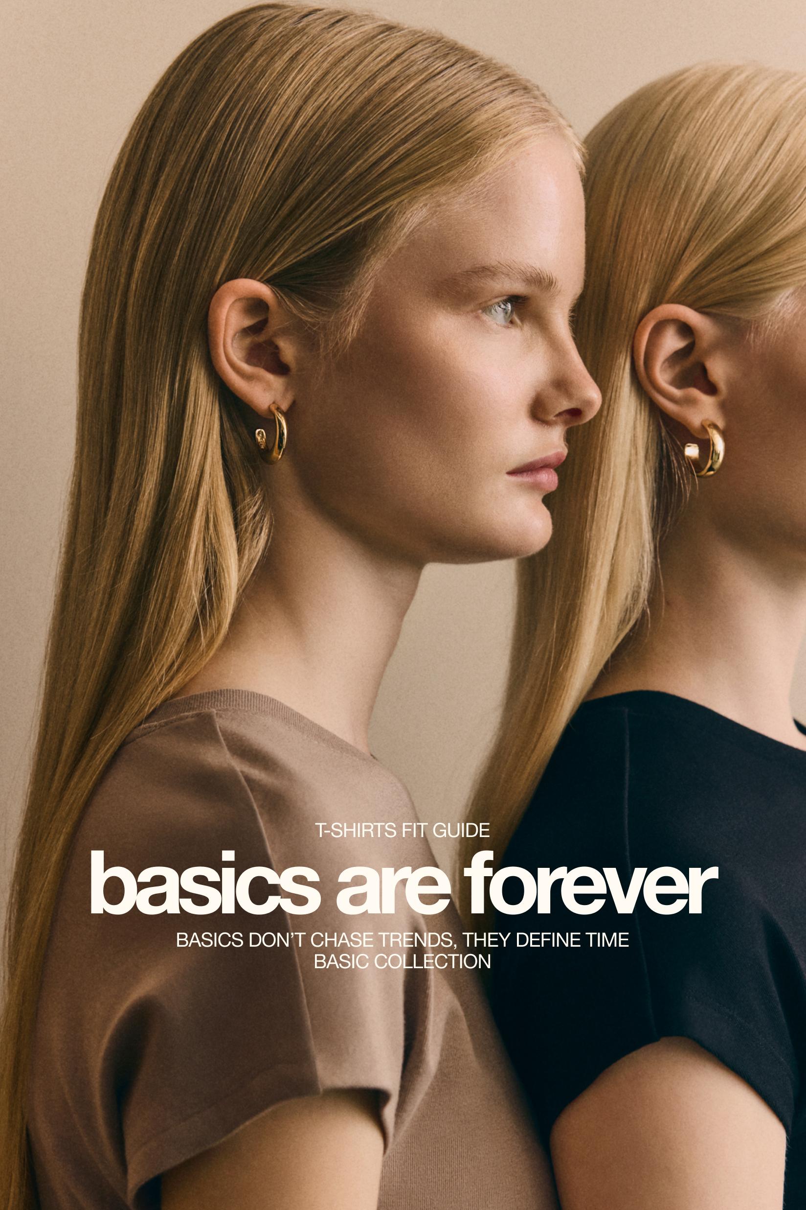 3-pack of assorted hoop earrings — GOLD