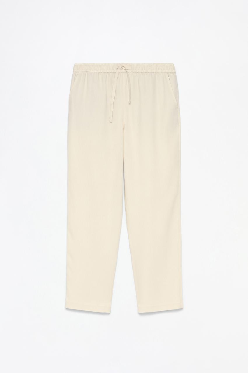 Pants Green Pantalu00f3n Amplio Camel MUJER H&M ES