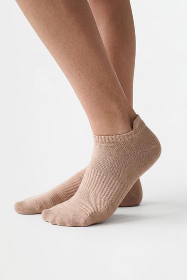 Sports ankle socks (5-pack) — CHOCOLATE 4