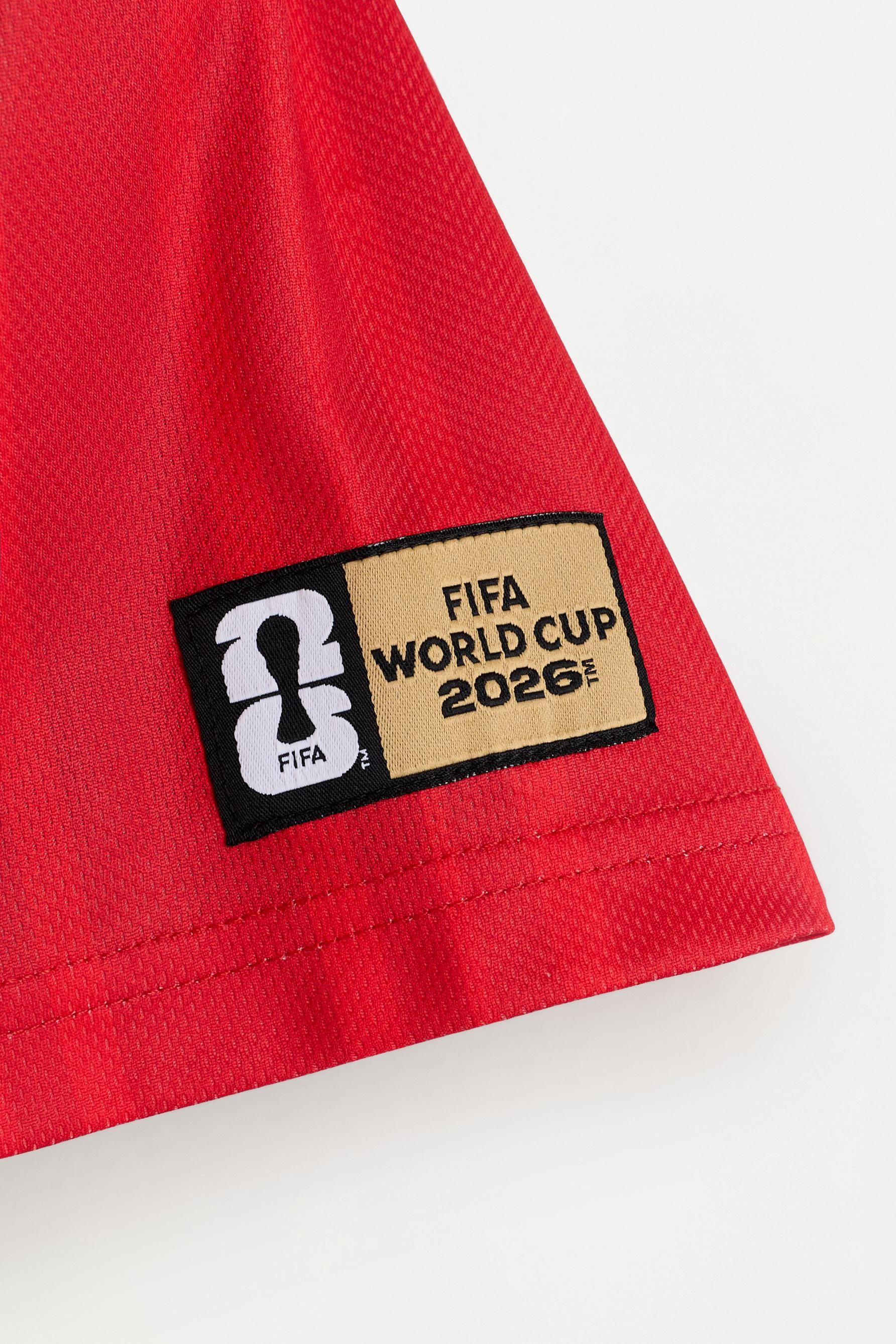 Kids | Portugal FIFA World Cup TM 2026 Official Licensed Product T-shirt — RED