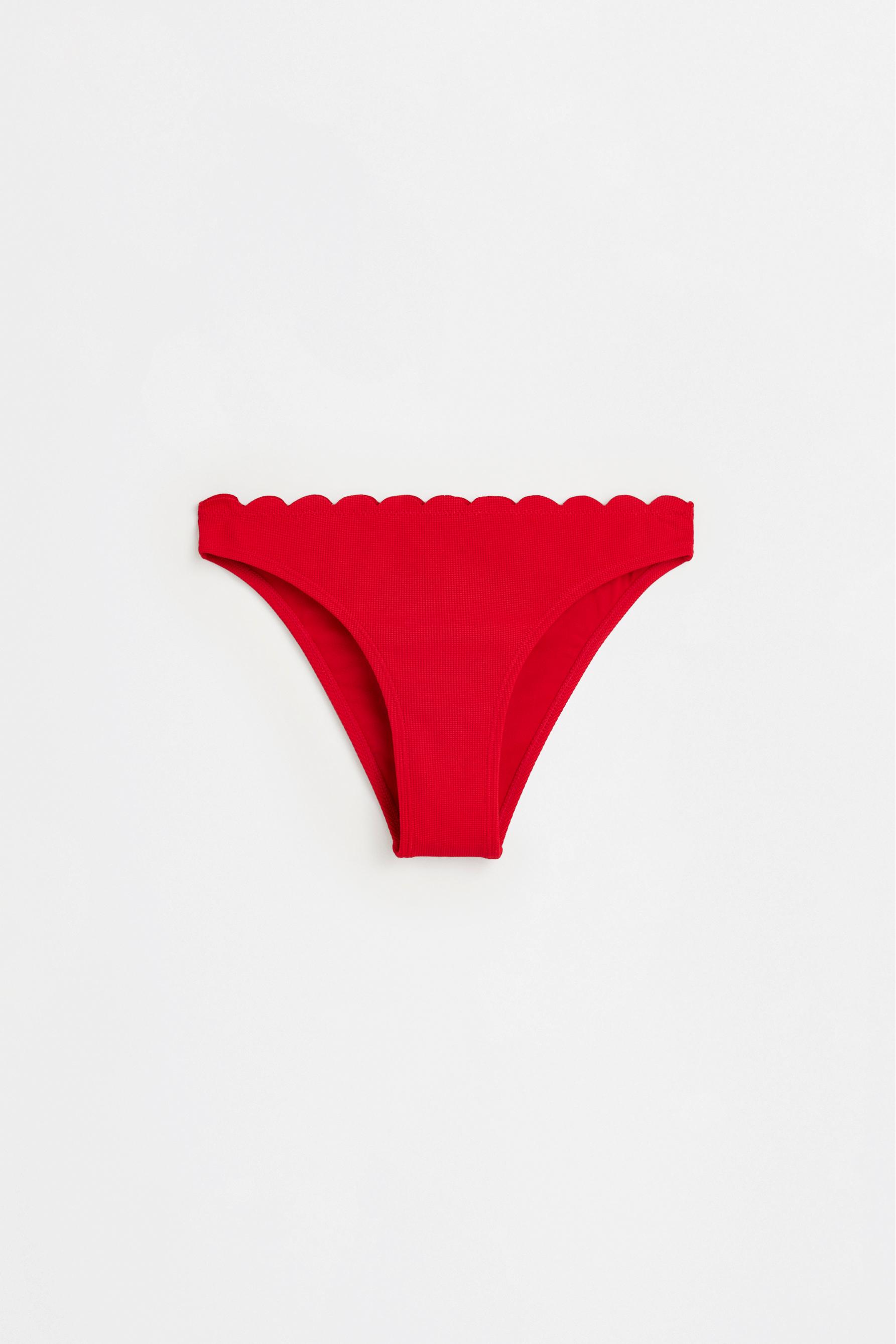 Braguita bikini clásica borde onda