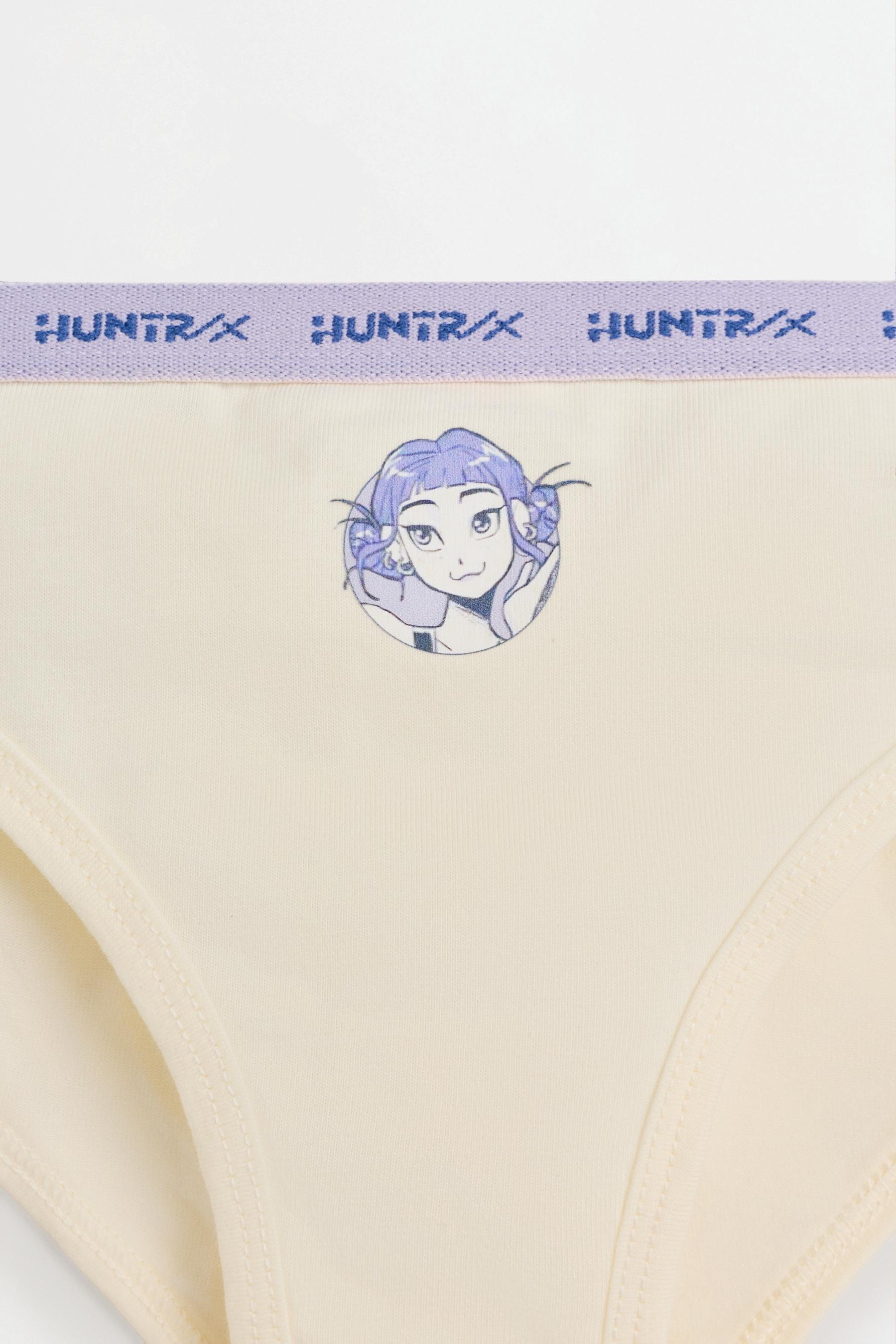 Huntrix K-Pop Demon Hunters ™/© Netflix Briefs (3-Pack) — LILAC/WHITE