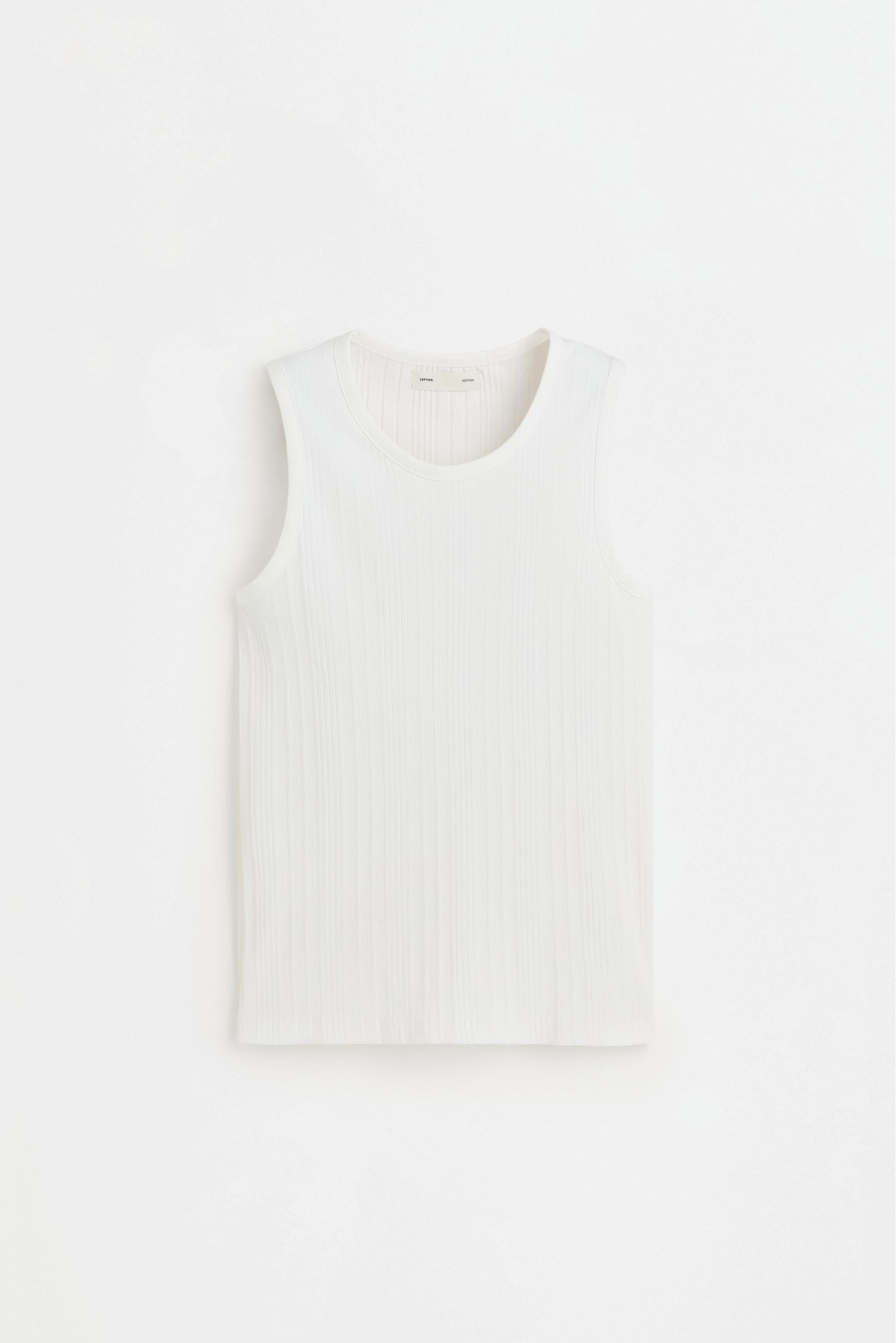 Ribbed strappy top — BUTTER