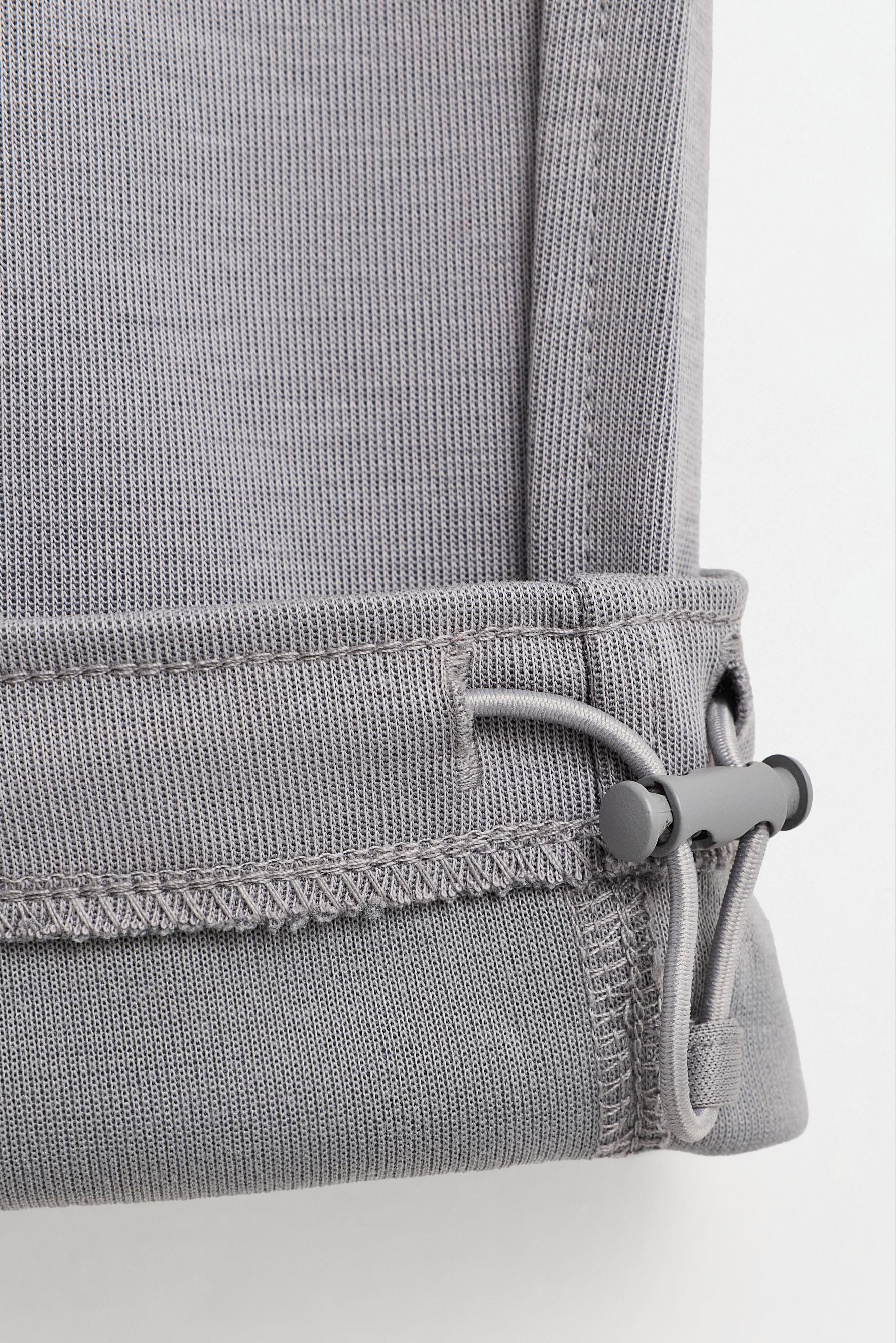 Interlock baggy joggers — MEDIUM GREY