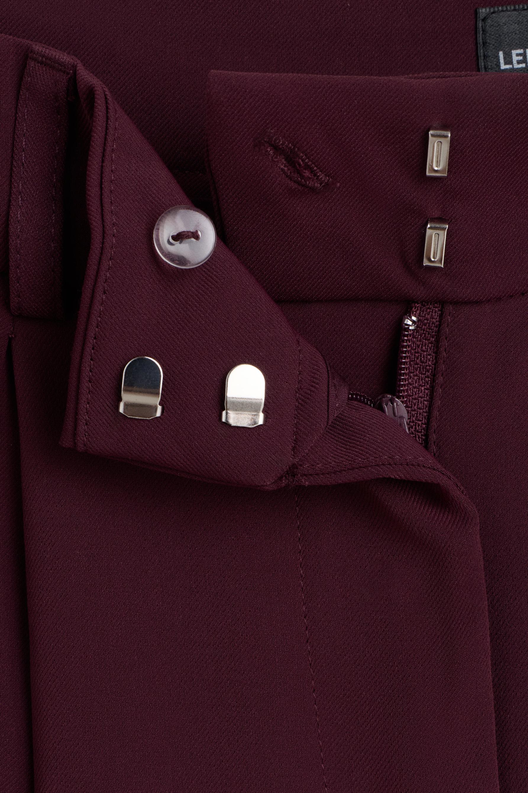 Sarouel trousers — PLUM