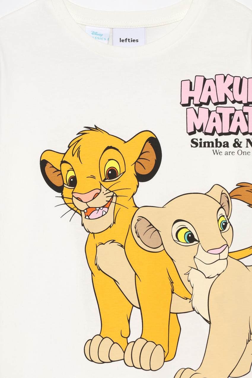 Dibujo De Simba Y Nala Franela El Rey León Nala Y Simba King Niña