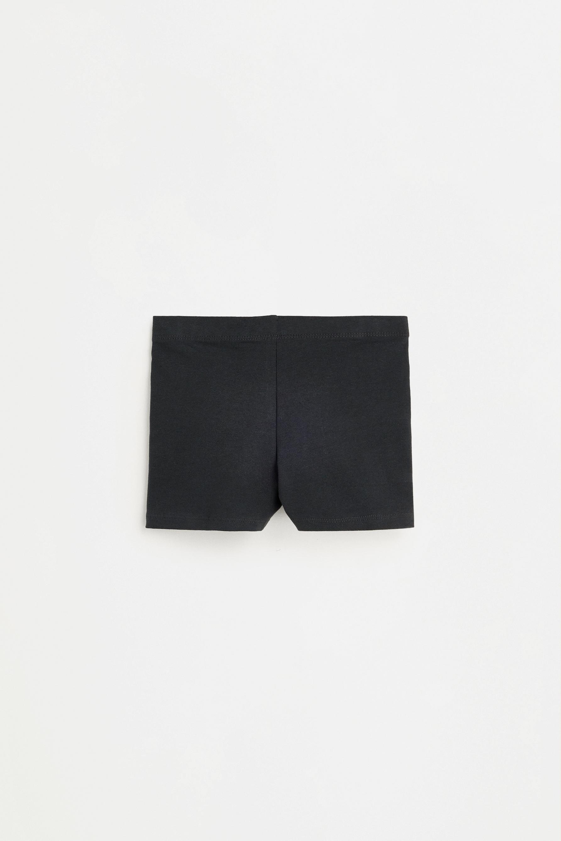 2-pack of plain short leggings — PALE TURQUOISE