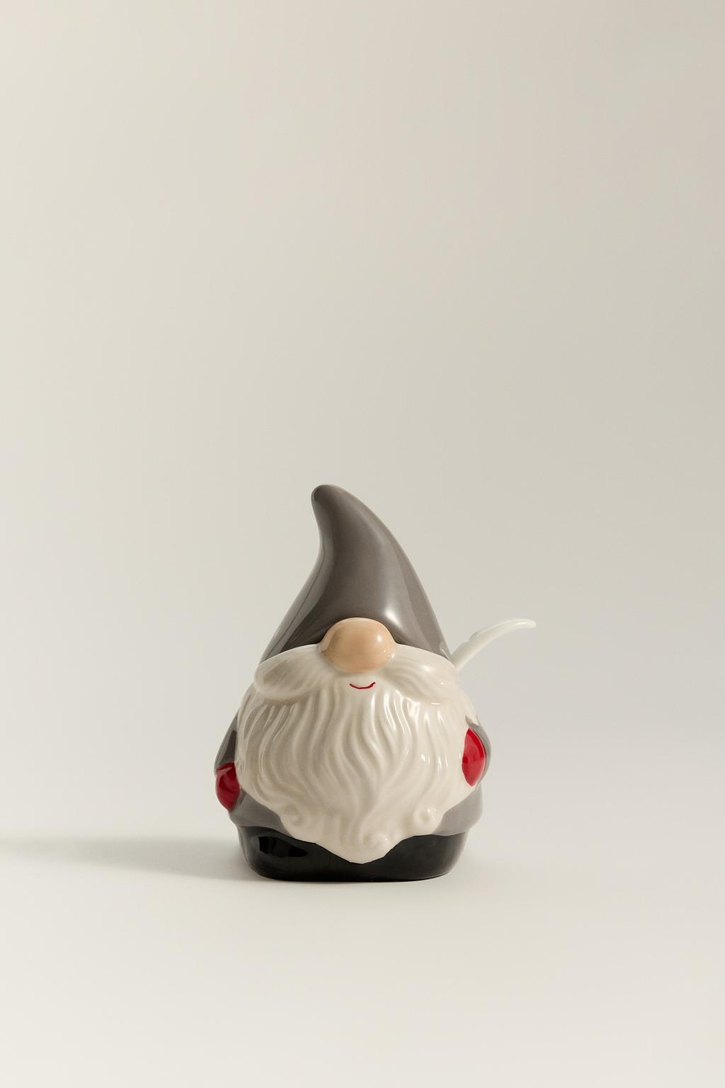 Açucareiro elfo cerâmica