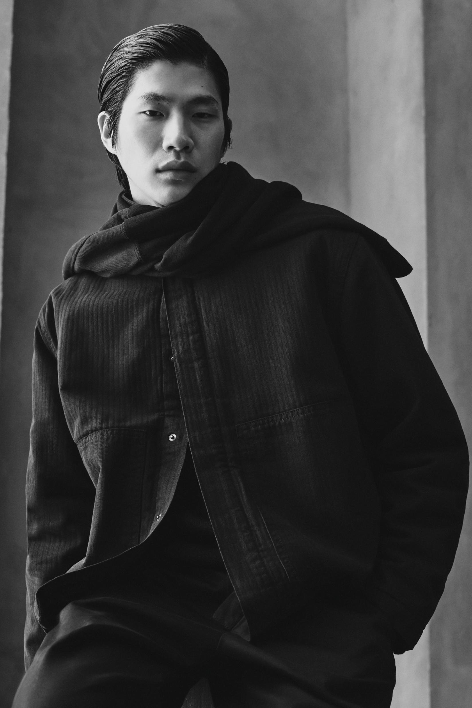 Chaqueta denim acolchada Edition