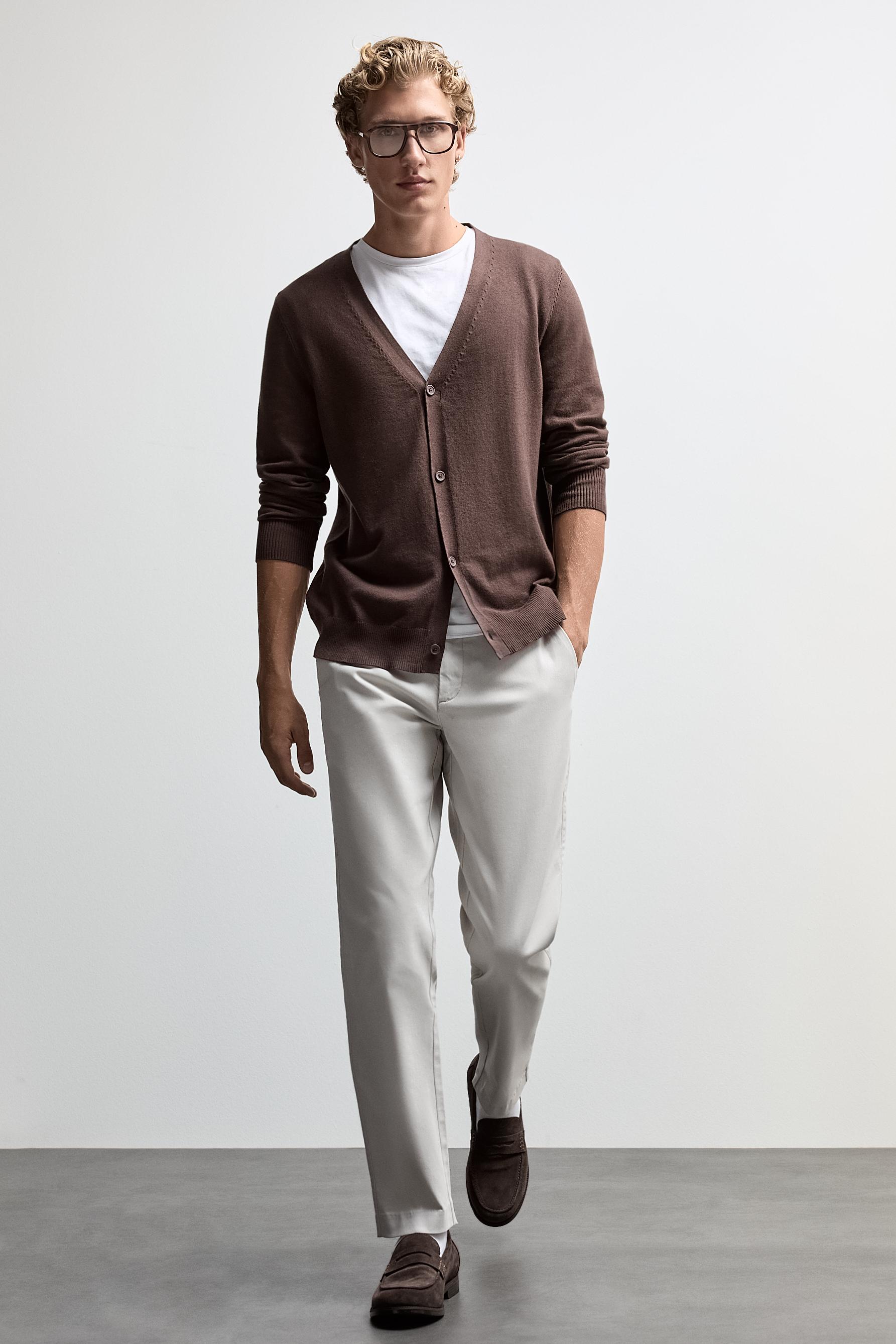 Slim fit chino trousers — HIELO