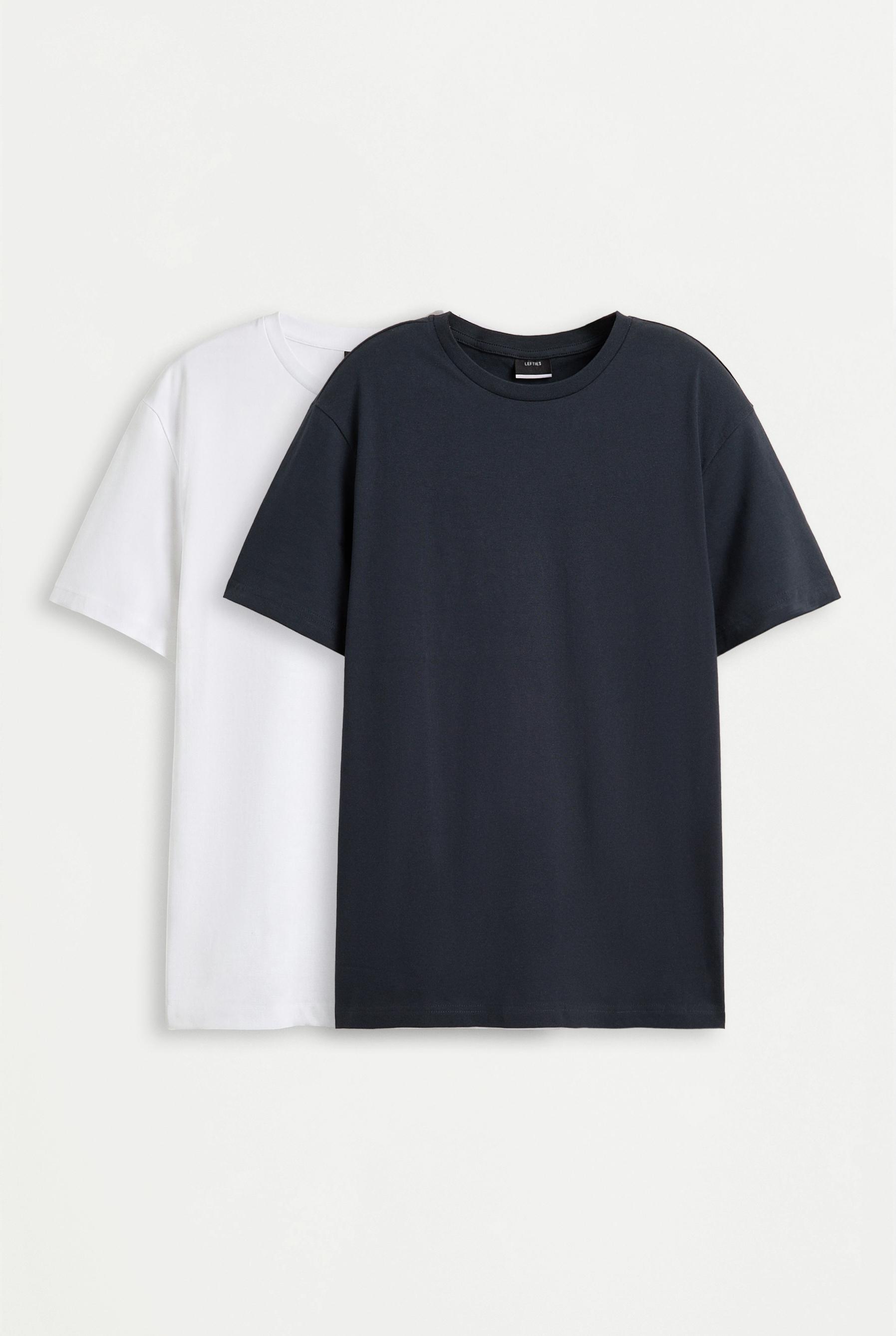 2-pack of basic T-shirts — FADED NAVY