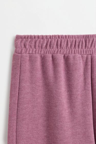 Star bias cut trousers — PINK 4