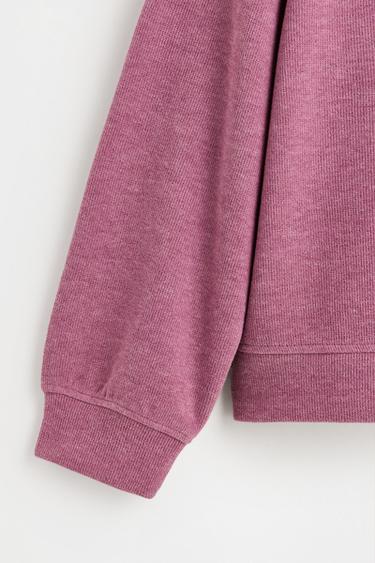 Bias cut star sweatshirt — PINK 3