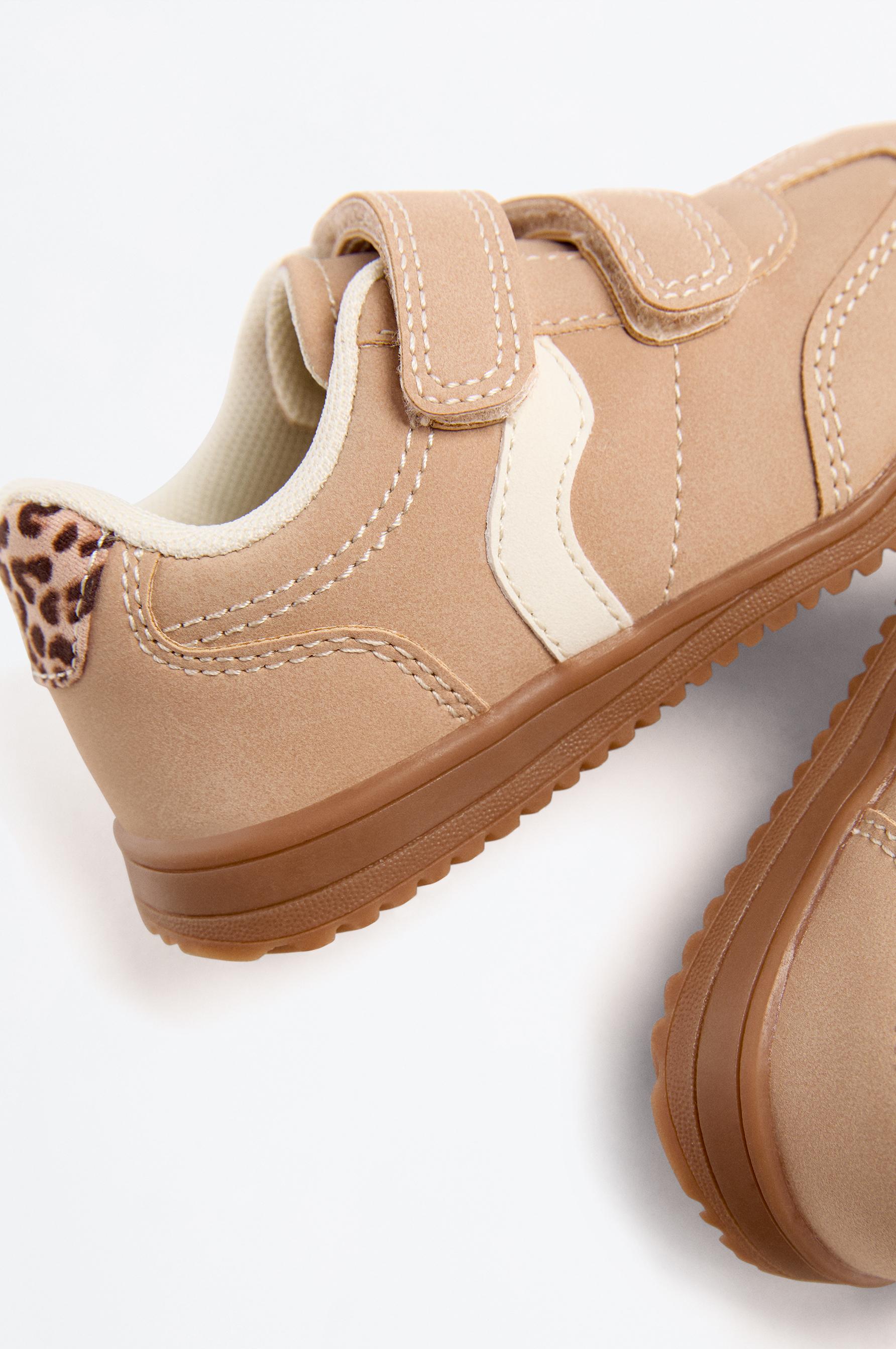 Lefties Kahverengi Tonu Lefties Retro desenli spor ayakkabı