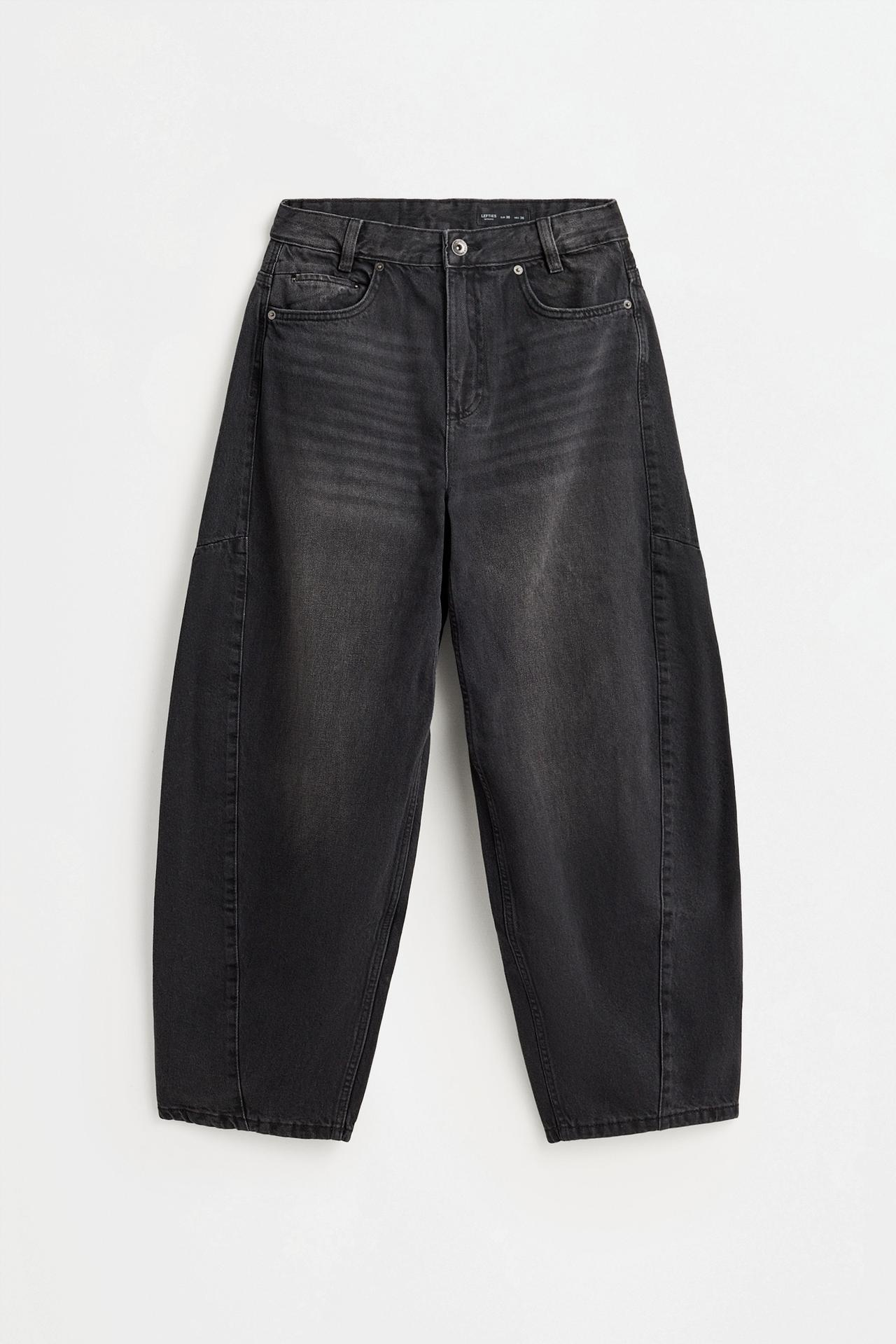 Barrel jeans — CHARCOAL