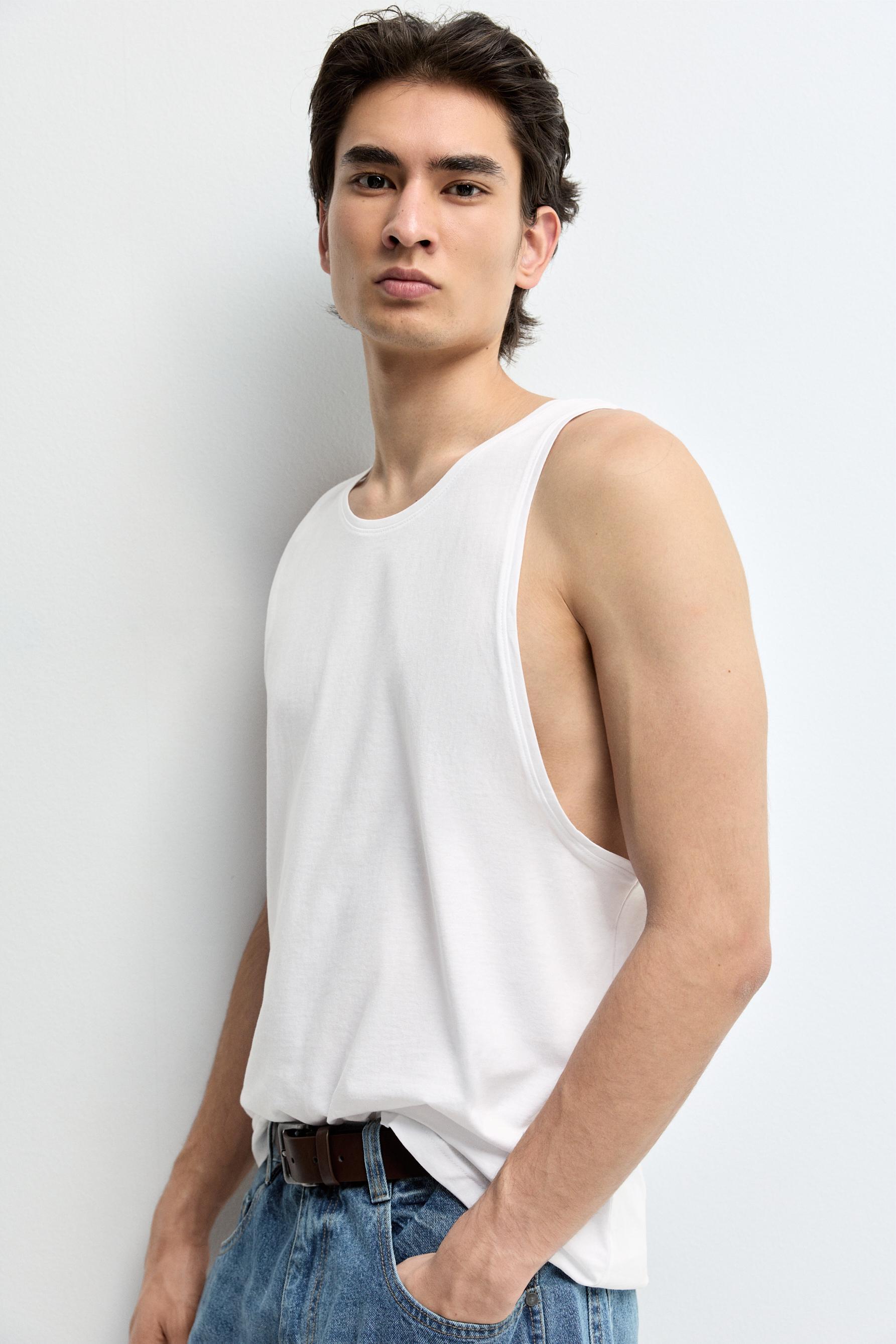 Basic tank top — OFF WHITE