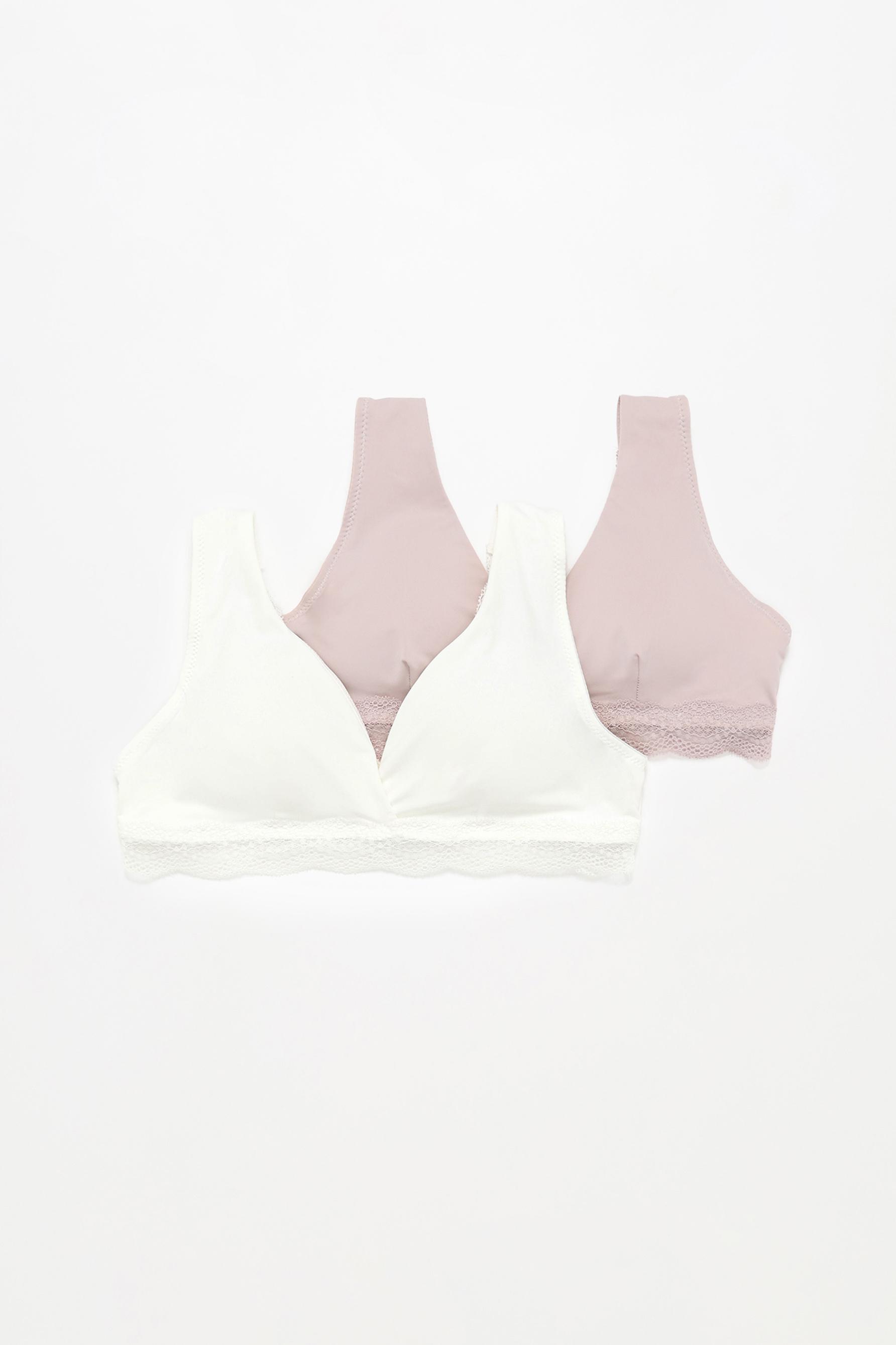 Pack 2 sujetadores top microfibra