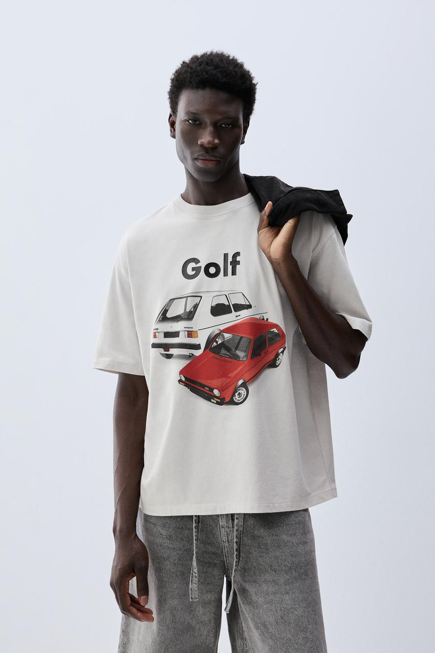 Volkswagen Golf T-shirt NEW IN Man Lefties Italy