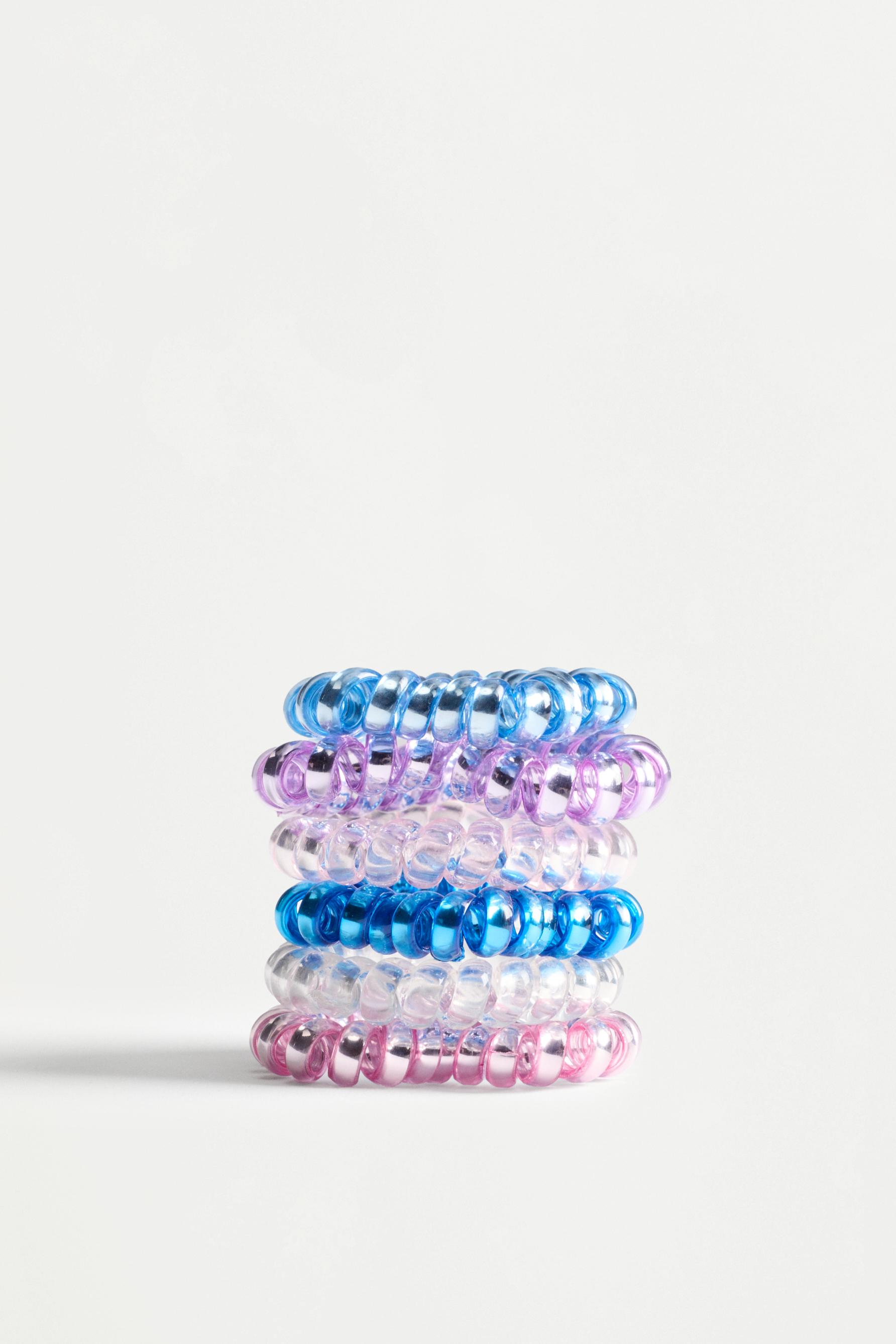Coil Hair Ties (6-Pack) — VARIOUS