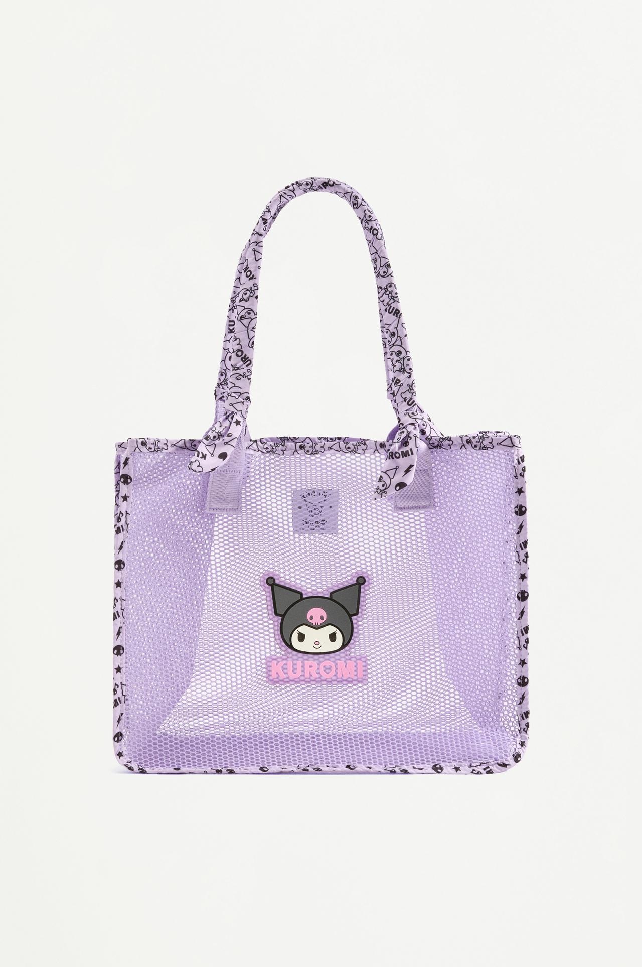 KUROMI ©SANRIO shopper bag — MAUVE