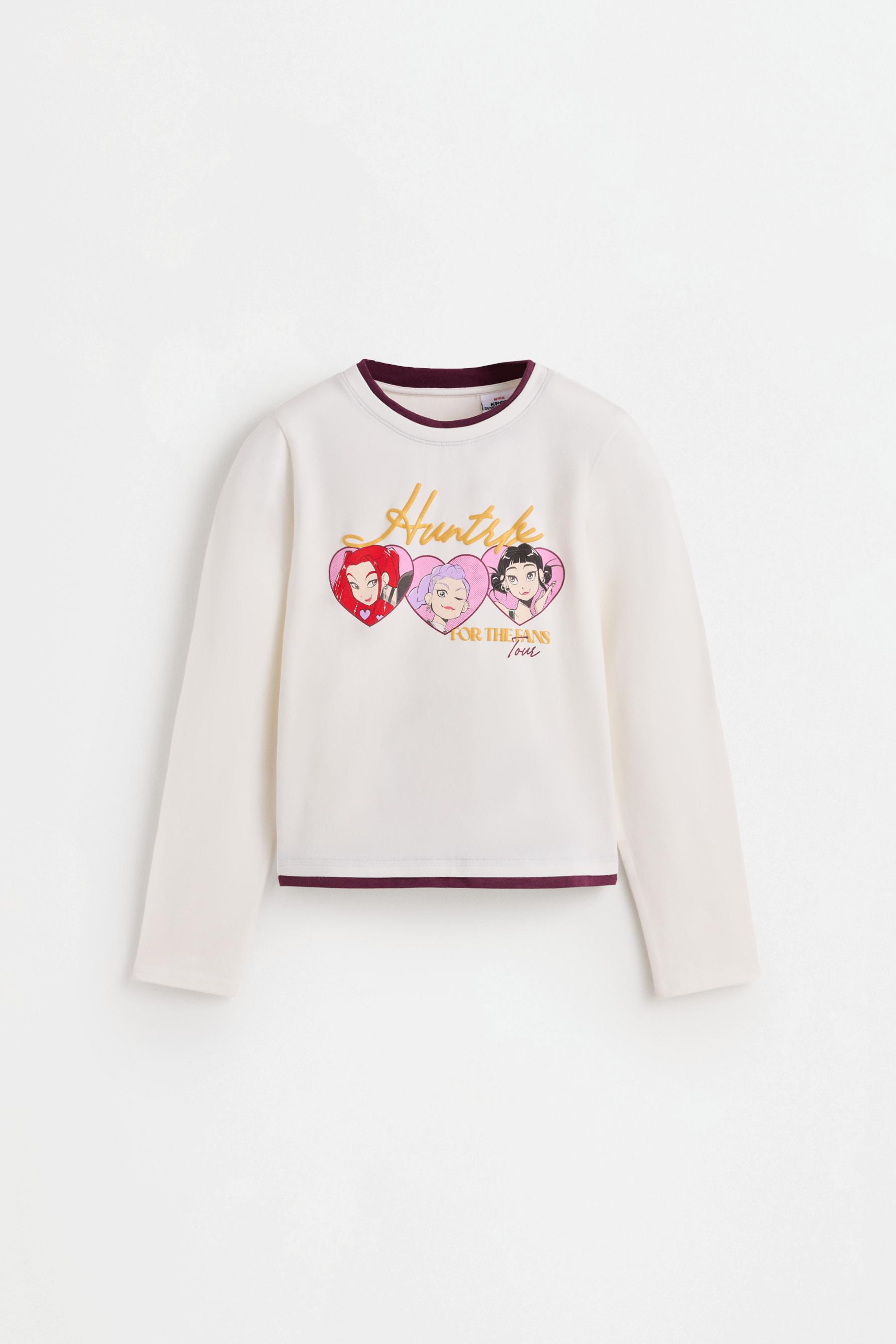 Huntrix K-Pop Demon Hunters ™/© Netflix T-shirt — OFF WHITE