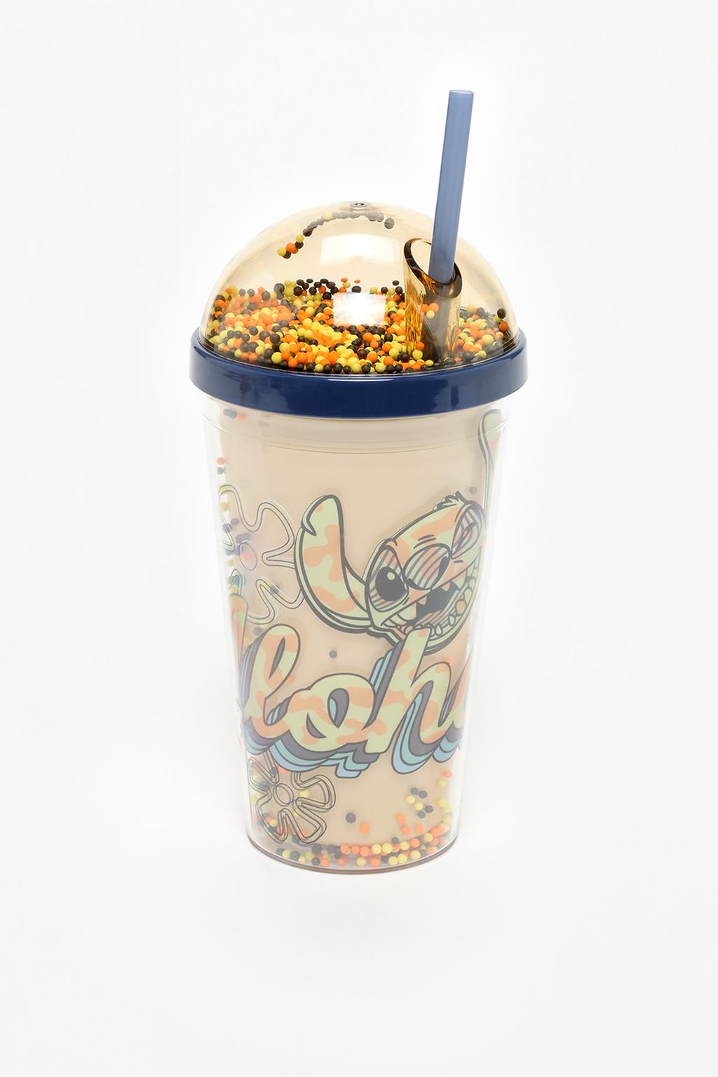 Stitch ©Disney beaded Aloha straw tumbler