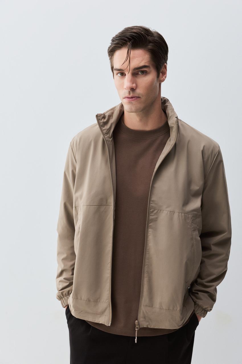 Cazadora Denim Chaquetas De Hombre Lefties Cortavientos Capucha