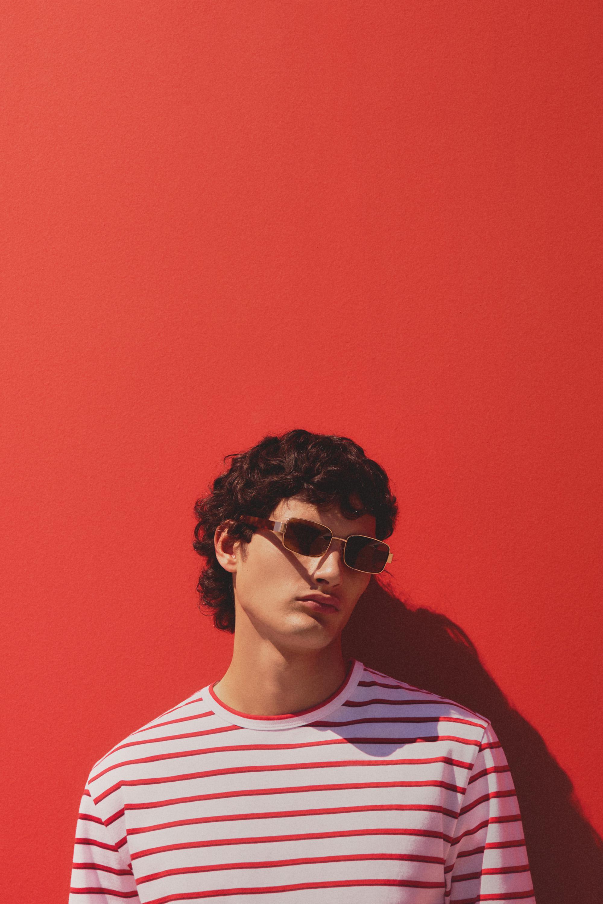 Striped T-shirt — OFF WHITE