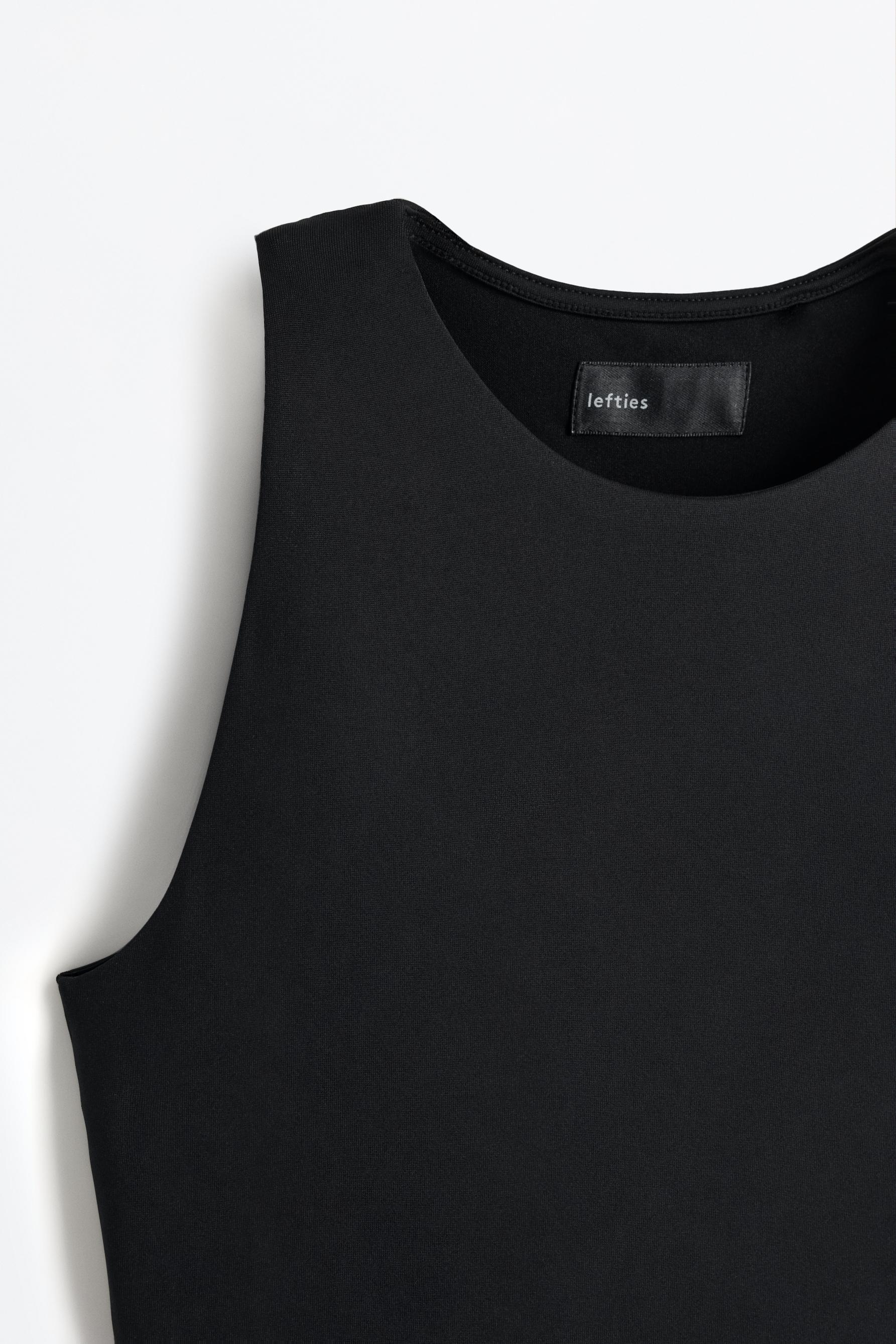 Polyamide bodysuit — BLACK