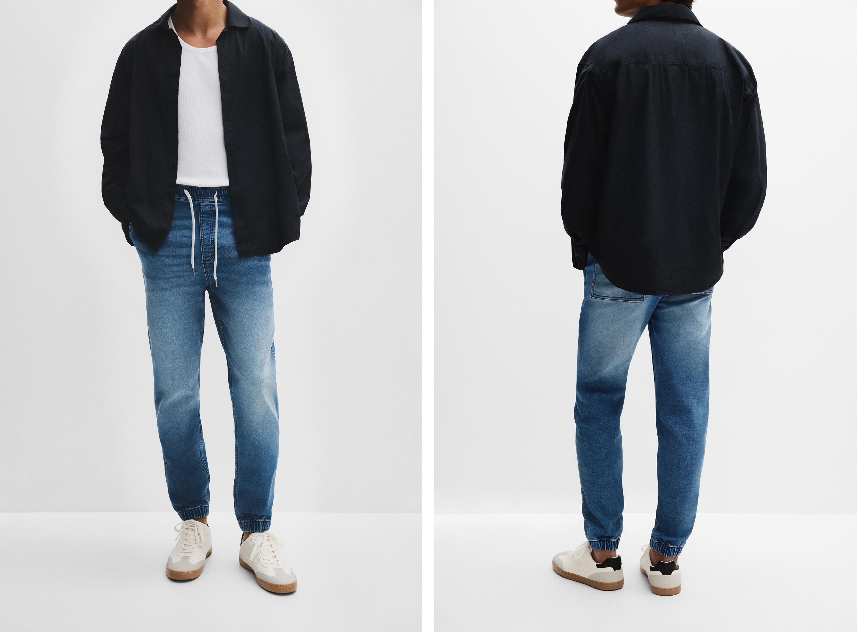 Jogger jeans — SKY BLUE